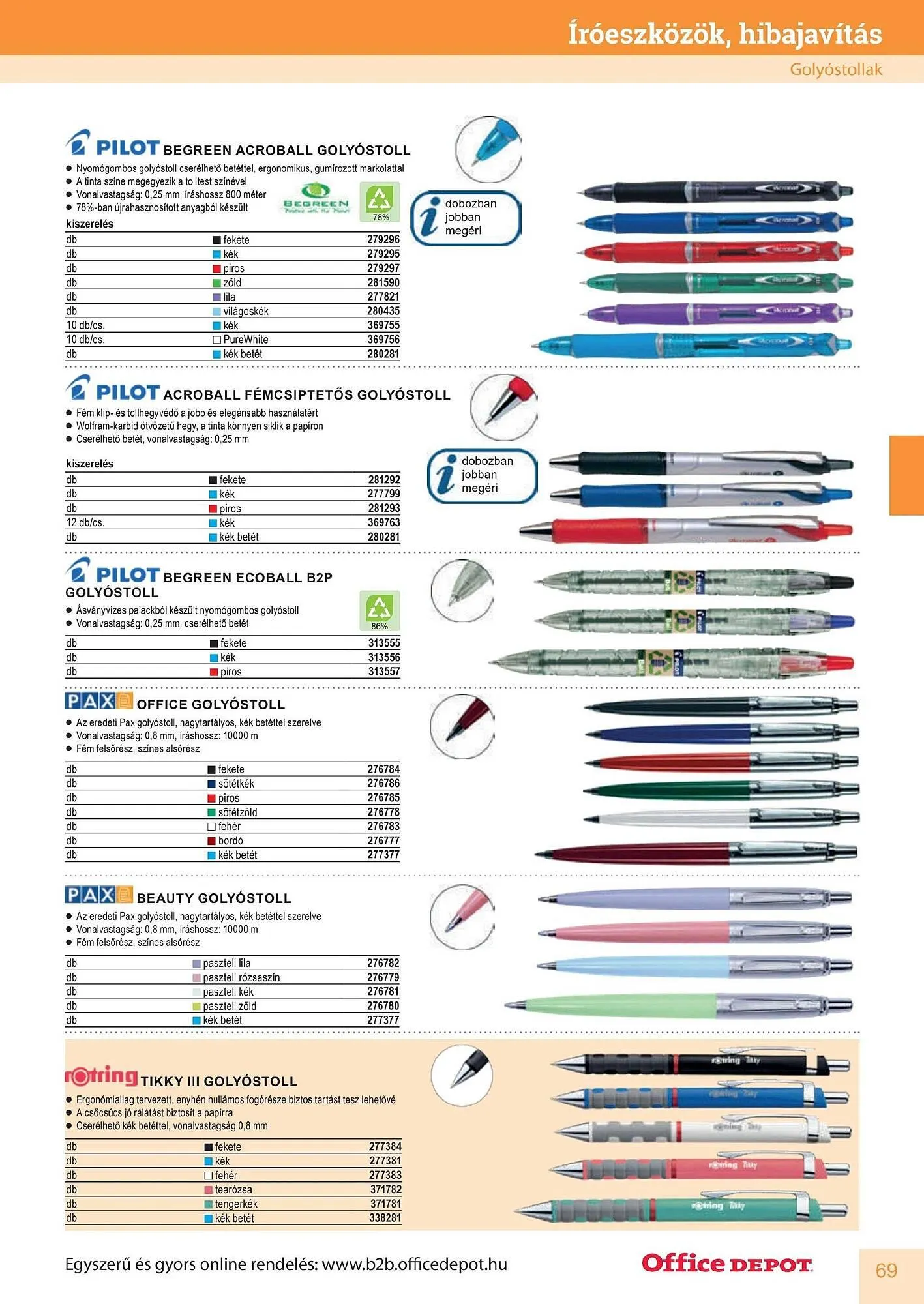 Katalógus Office Depot akciós újság május 9.-tól december 31.-ig 2026. - Oldal 69