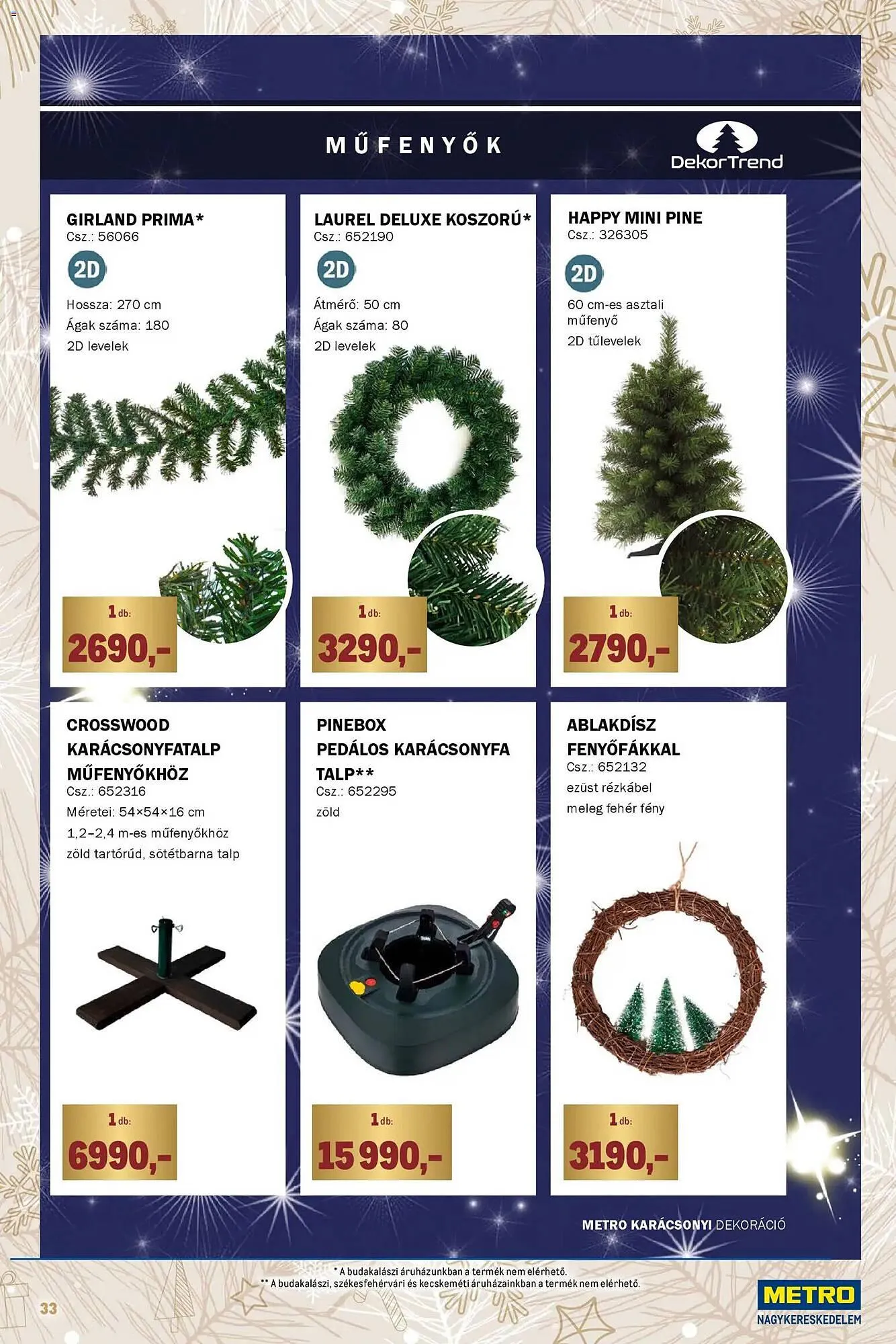 Katalógus Metro akciós újság december 1.-tól december 31.-ig 2025. - Oldal 33