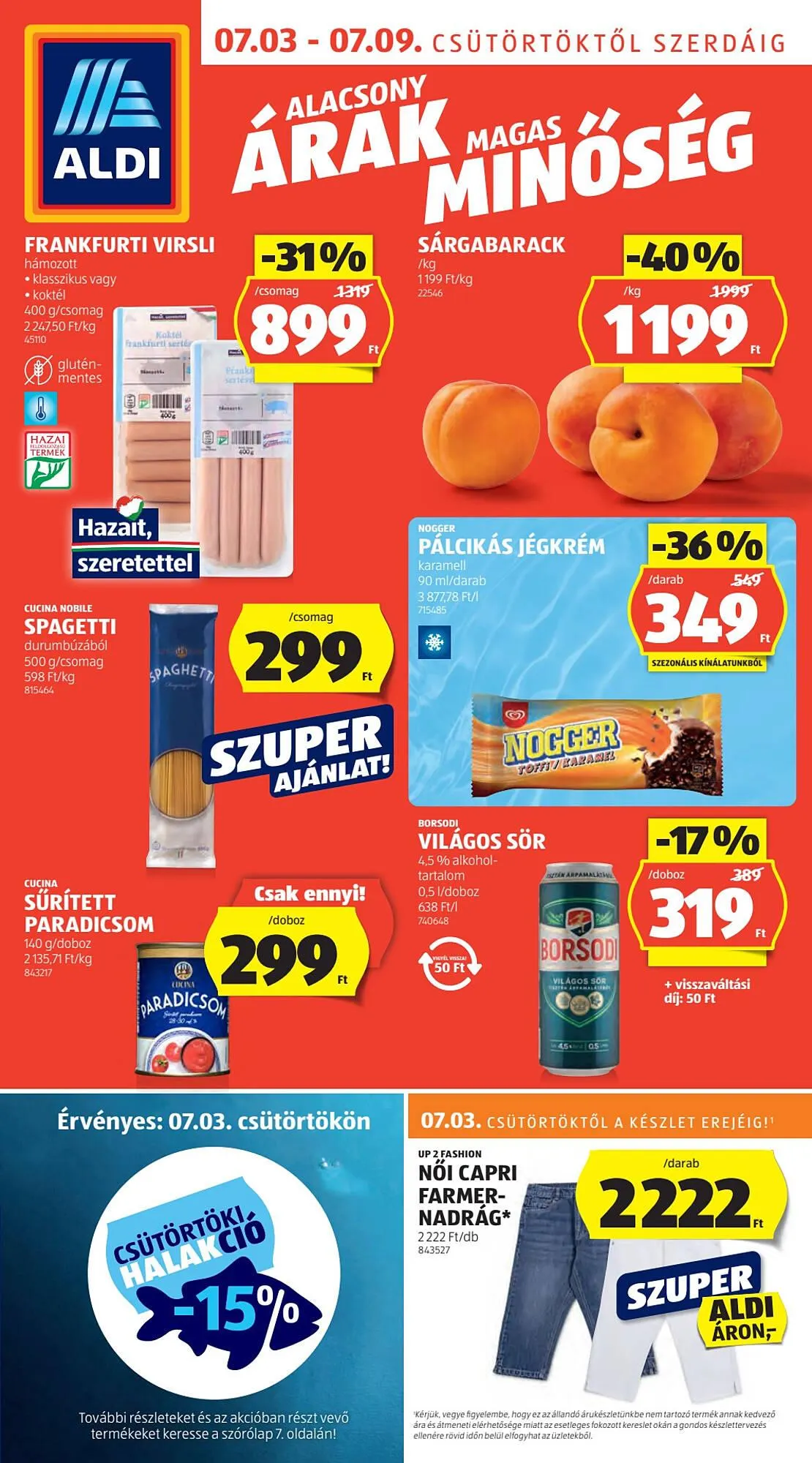 Katalógus ALDI akciós újság július 3.-tól július 9.-ig 2025. - Oldal 1