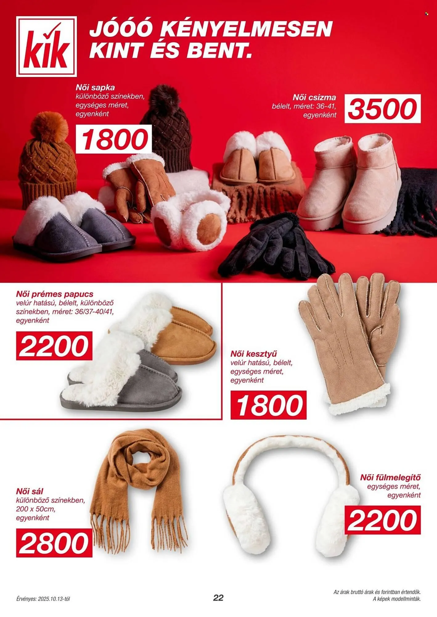 Katalógus Kik akciós újság október 9.-tól november 7.-ig 2025. - Oldal 22
