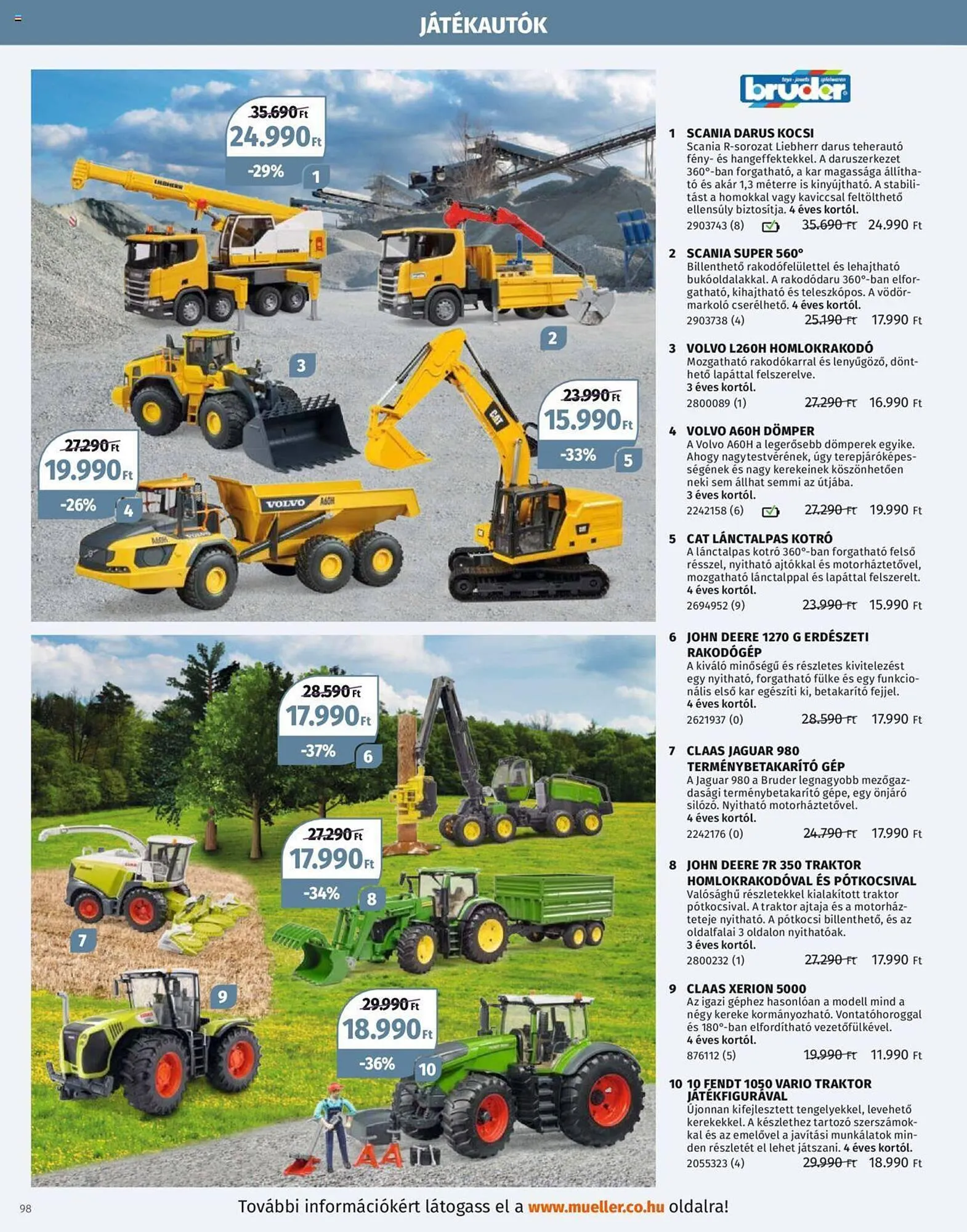 Katalógus Müller akciós újság október 30.-tól december 31.-ig 2023. - Oldal 98