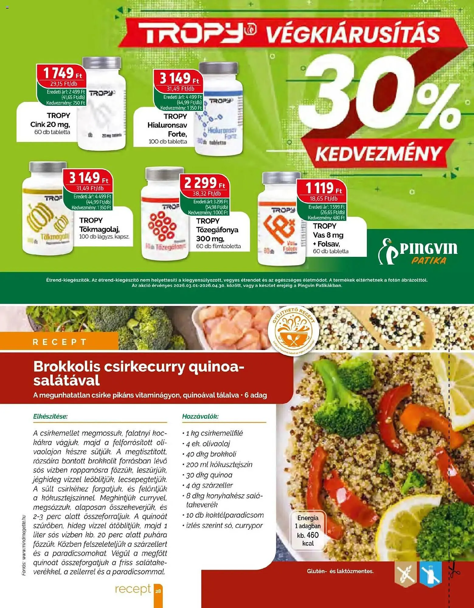 Katalógus Pingvin Patika akciós újság április 1.-tól április 30.-ig 2026. - Oldal 28