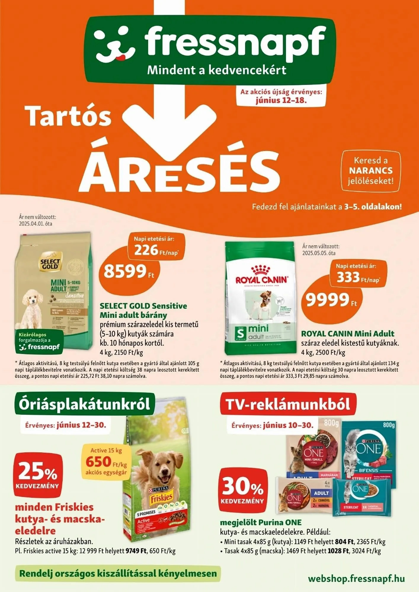 Katalógus Fressnapf akciós újság június 12.-tól június 18.-ig 2025. - Oldal 1