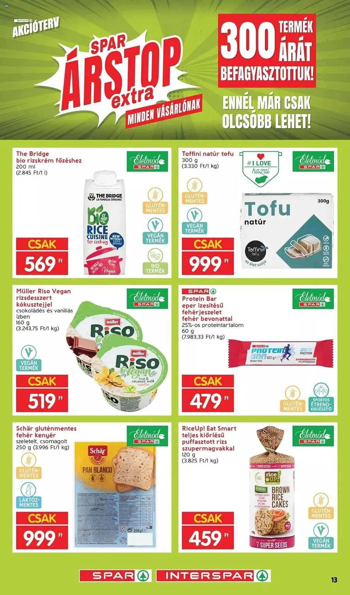 Katalógus Interspar akciós újság augusztus 1.-tól szeptember 30.-ig 2023. - Oldal 13
