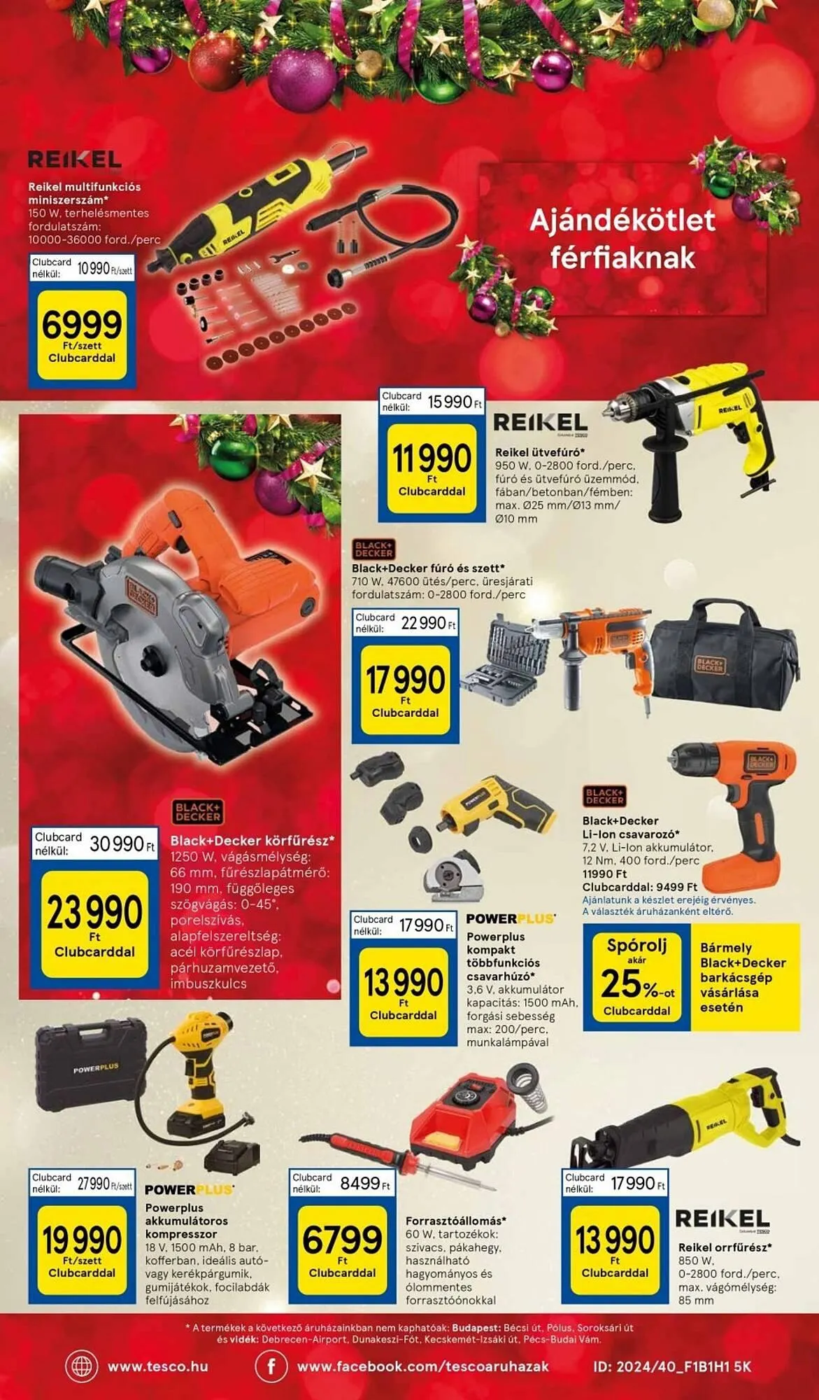 Katalógus Tesco akciós újság november 27.-tól december 24.-ig 2024. - Oldal 40