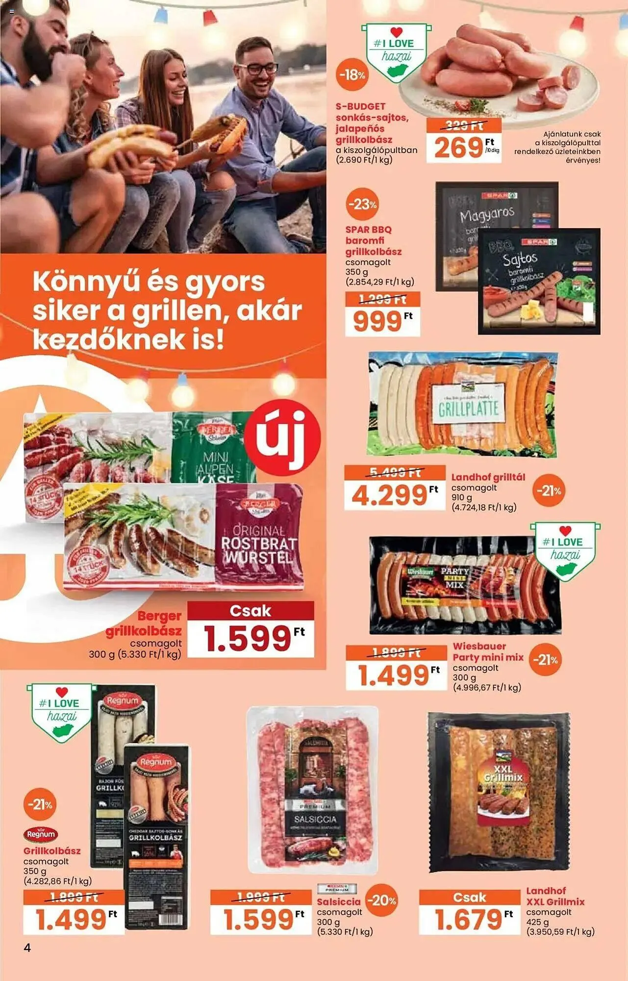 Katalógus Interspar akciós újság június 5.-tól június 25.-ig 2025. - Oldal 4