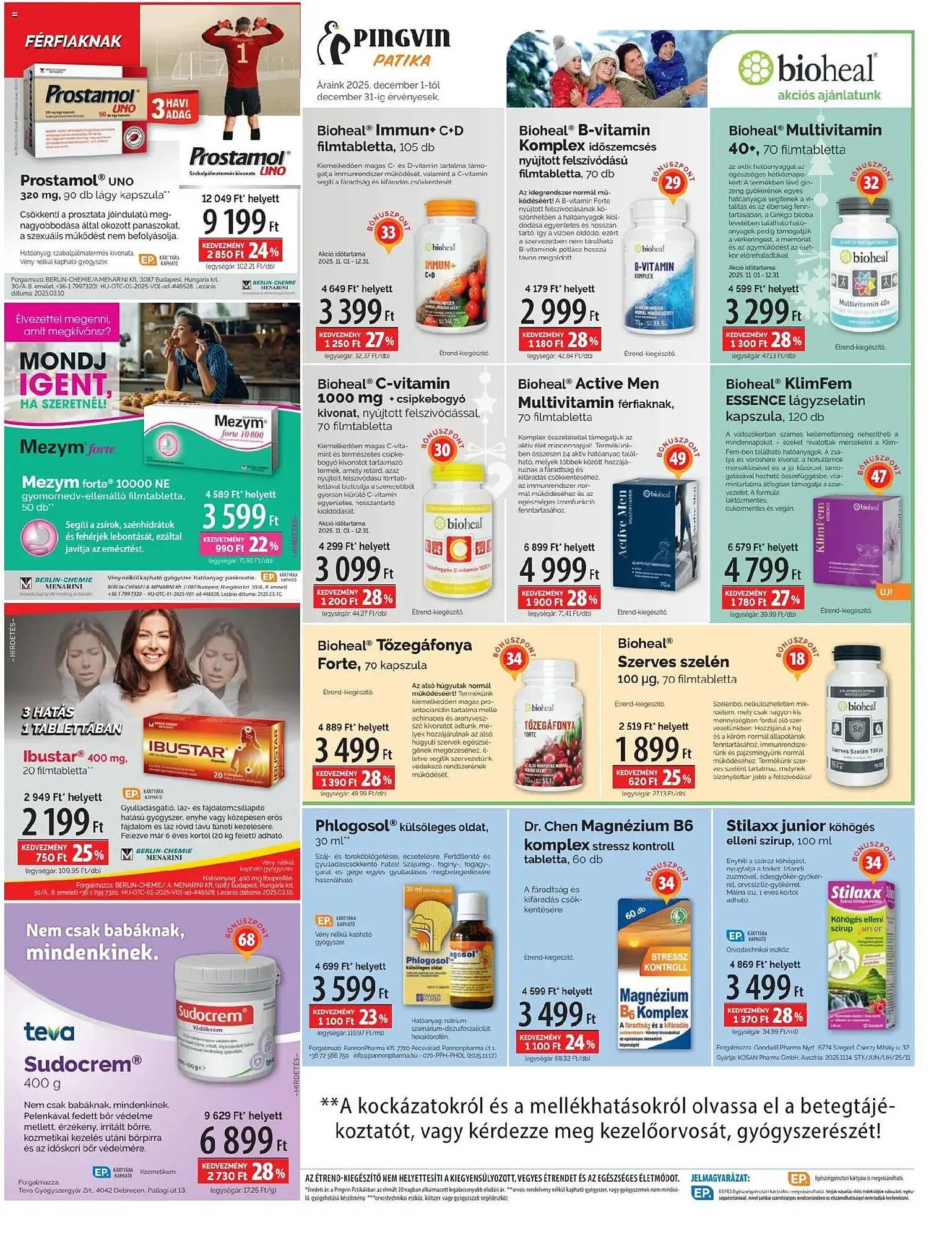 Katalógus Pingvin Patika akciós újság december 1.-tól december 31.-ig 2025. - Oldal 6