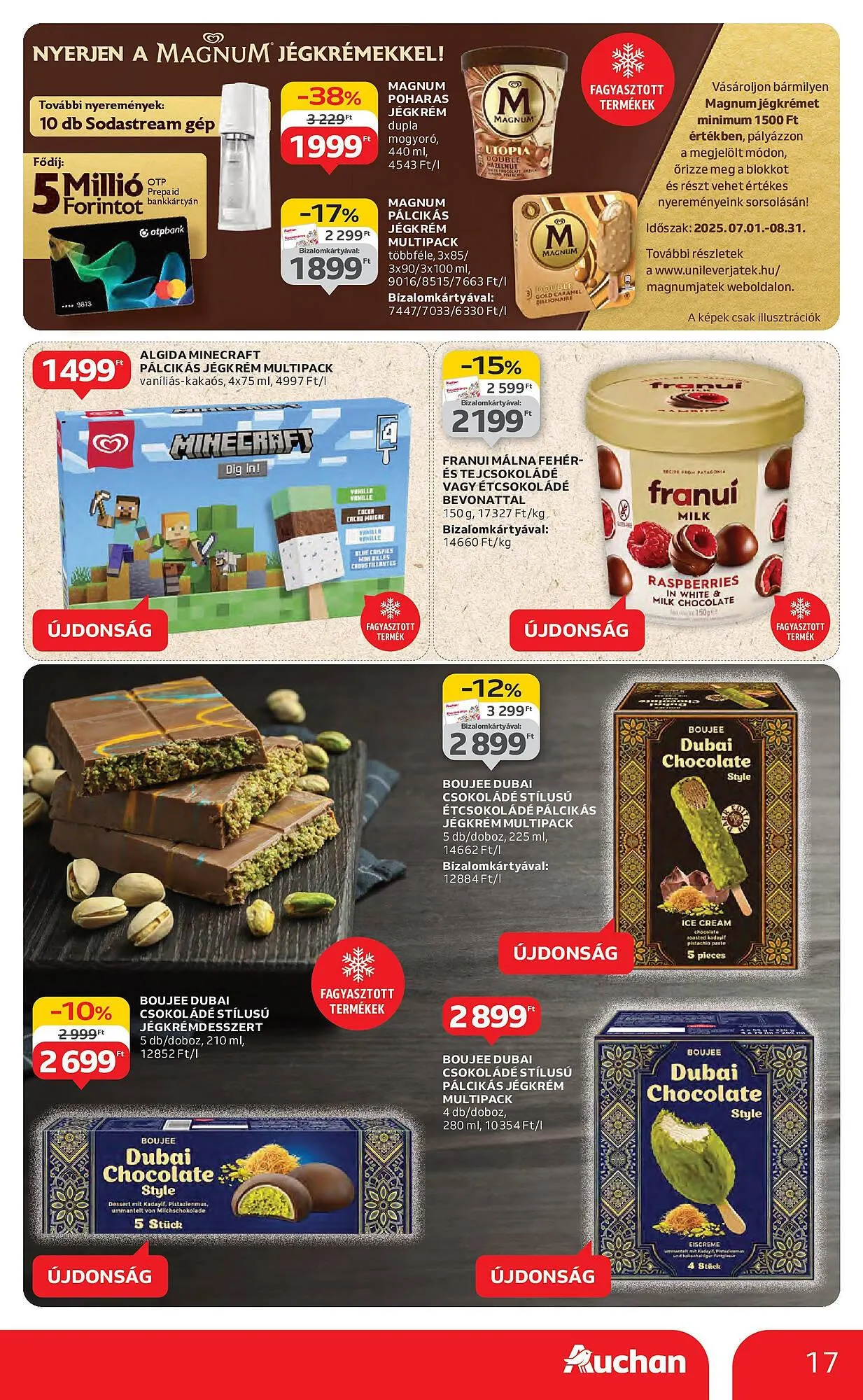 Katalógus Auchan akciós újság július 31.-tól augusztus 6.-ig 2025. - Oldal 17