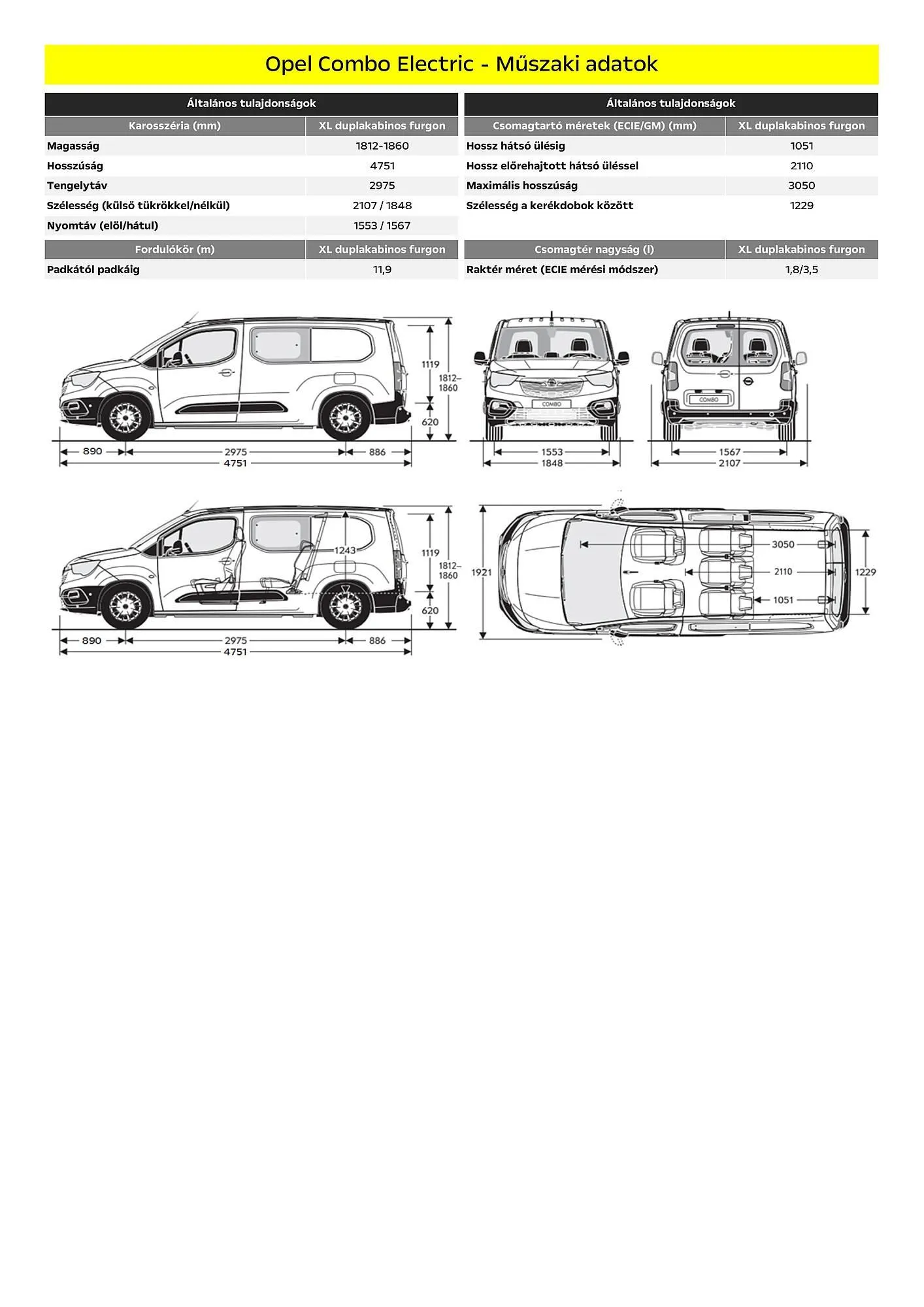 Katalógus Opel Combo Electric akciós újság július 5.-tól december 31.-ig 2024. - Oldal 12