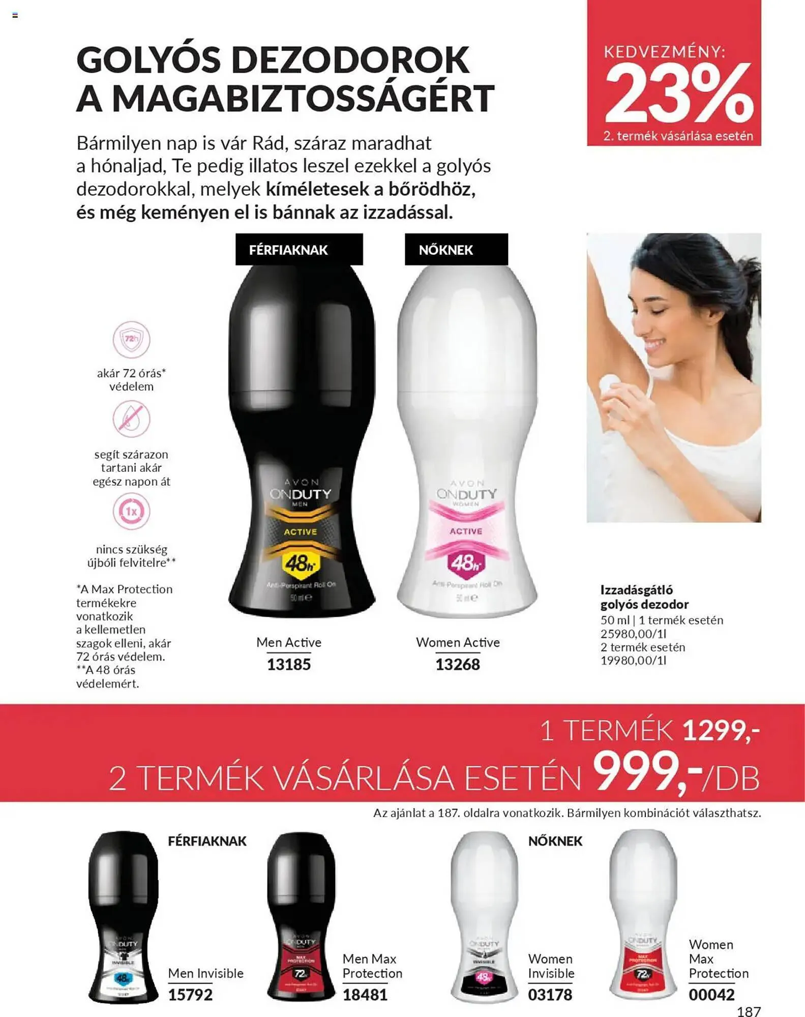 Katalógus AVON katalógus október 1.-tól október 31.-ig 2025. - Oldal 191