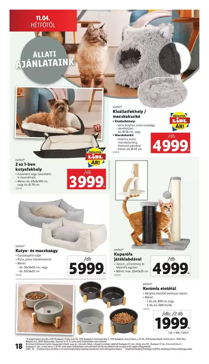 Katalógus Nonfood kínálatunk - 44. hét október 31.-tól november 6.-ig 2024. - Oldal 18