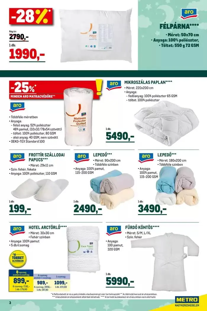 Katalógus Fehér Hetek katalógus december 1.-tól január 31.-ig 2025. - Oldal 3