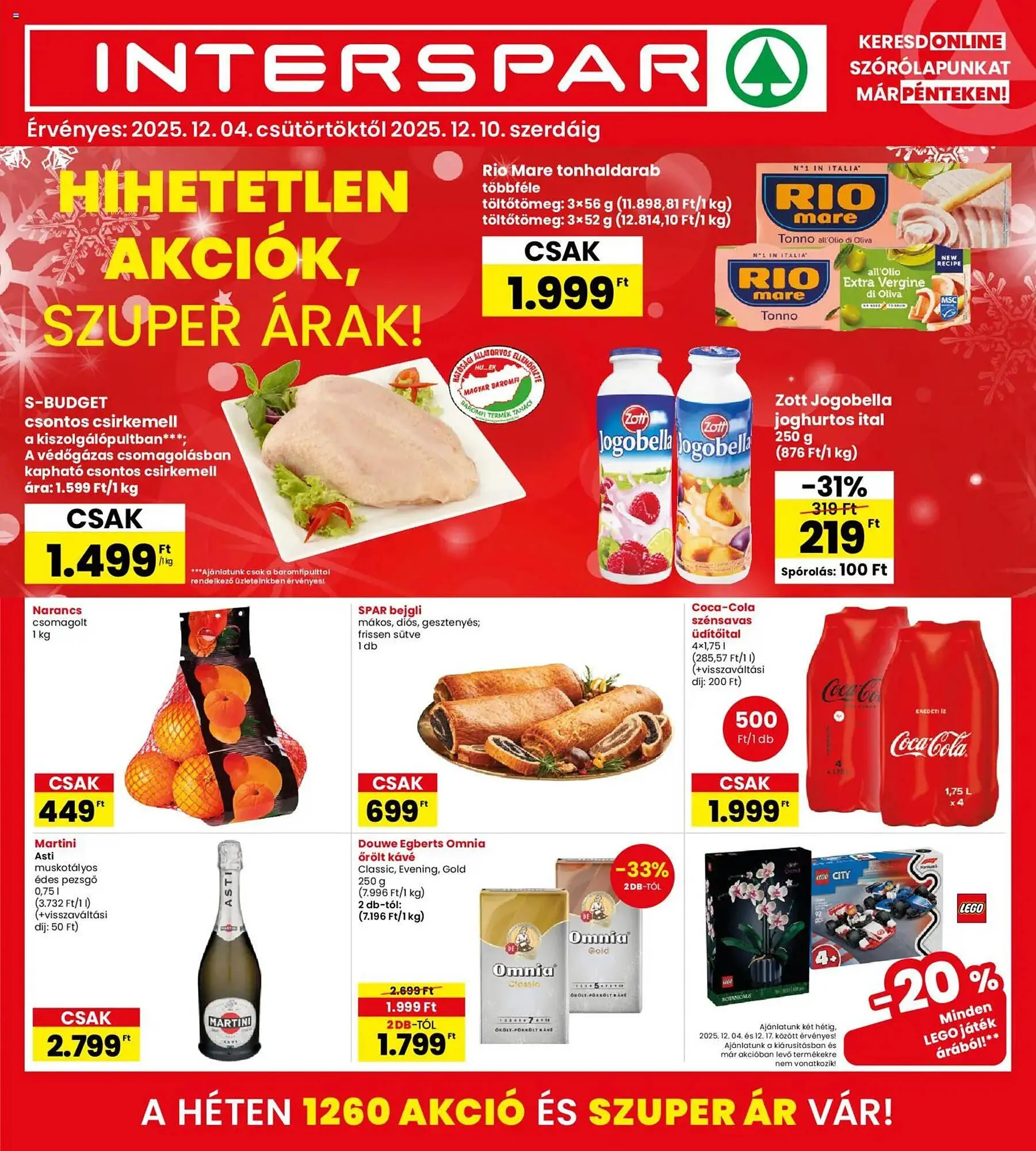 Interspar akciós újság - 1