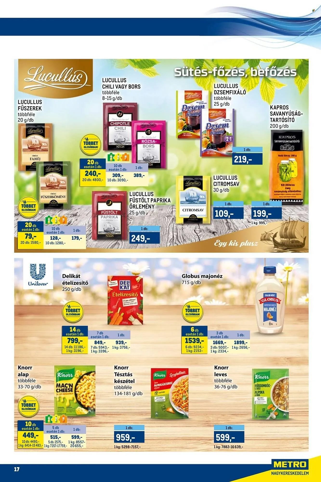 Katalógus Metro akciós újság június 1.-tól június 14.-ig 2025. - Oldal 17