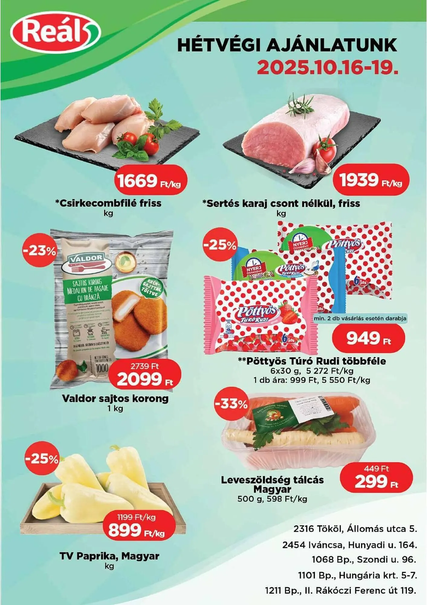 Real akciós újság - 1