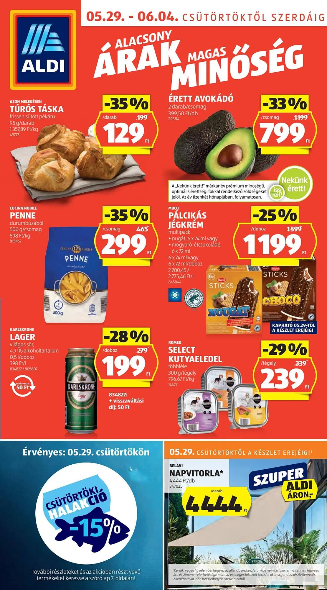 Katalógus ALDI akciós újság május 29.-tól június 4.-ig 2025. - Oldal 1