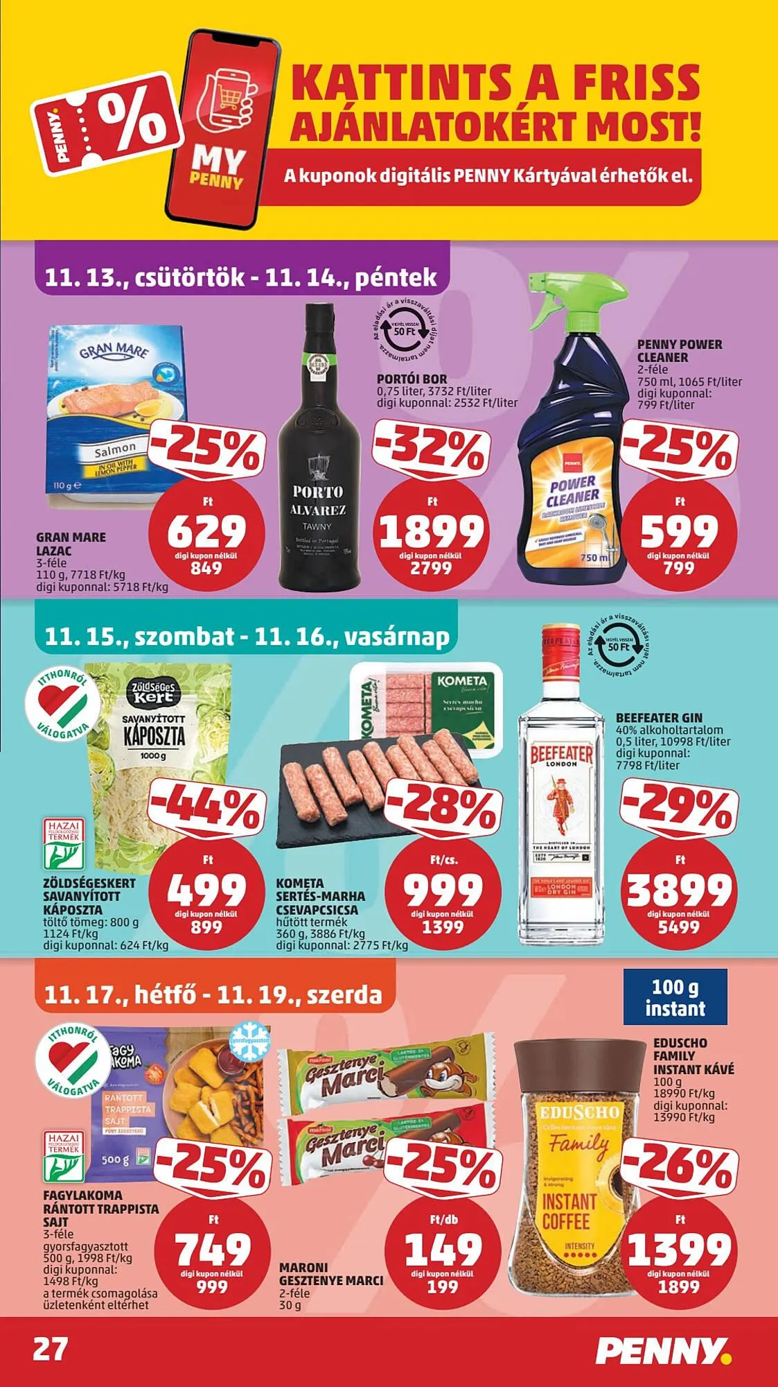 Katalógus PENNY akciós újság november 13.-tól november 19.-ig 2025. - Oldal 31