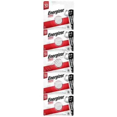 Energizer CR2025 Kiosk Lithium Gombelem 3V B5