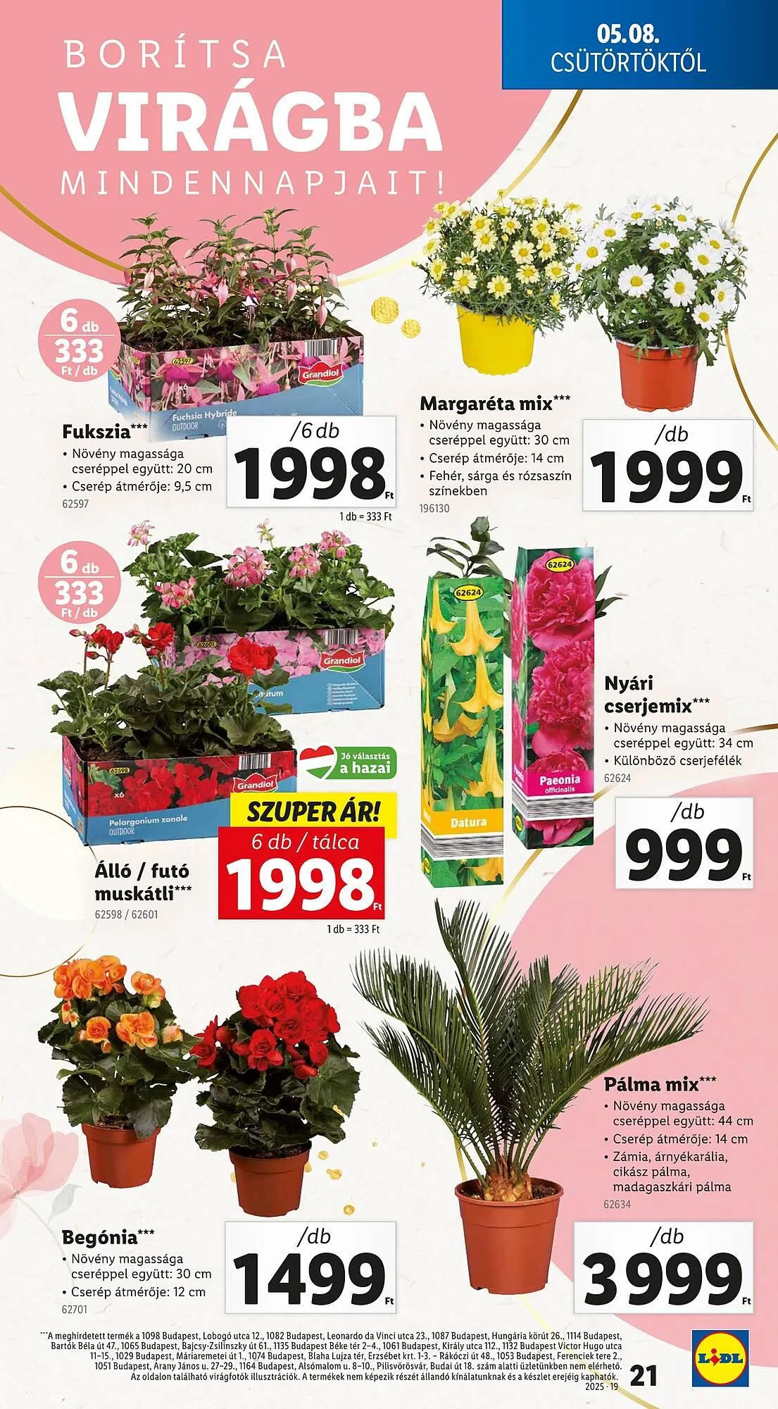 Katalógus Lidl akciós újság május 8.-tól május 14.-ig 2025. - Oldal 19