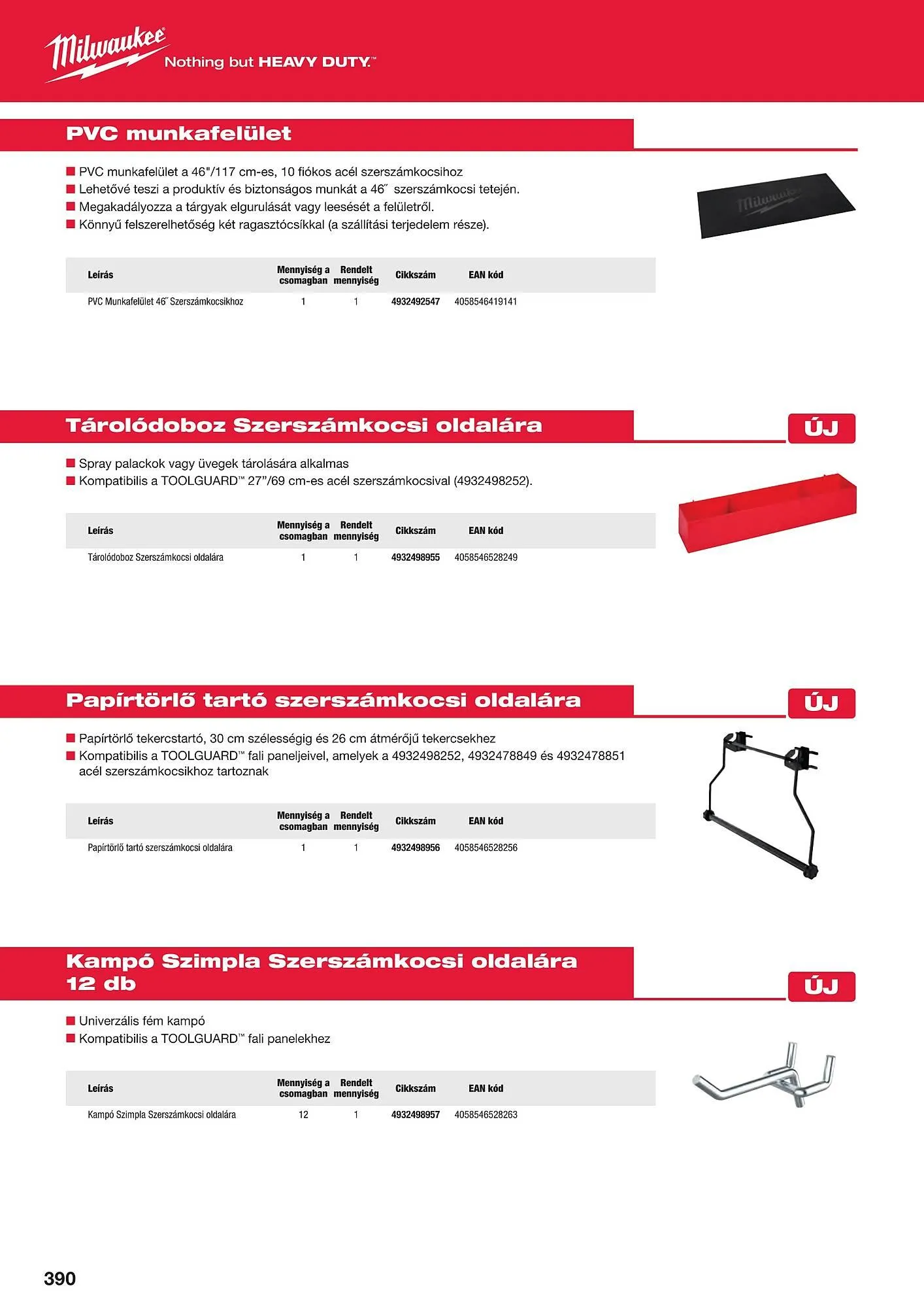Katalógus Milwaukee akciós újság szeptember 16.-tól december 31.-ig 2025. - Oldal 390