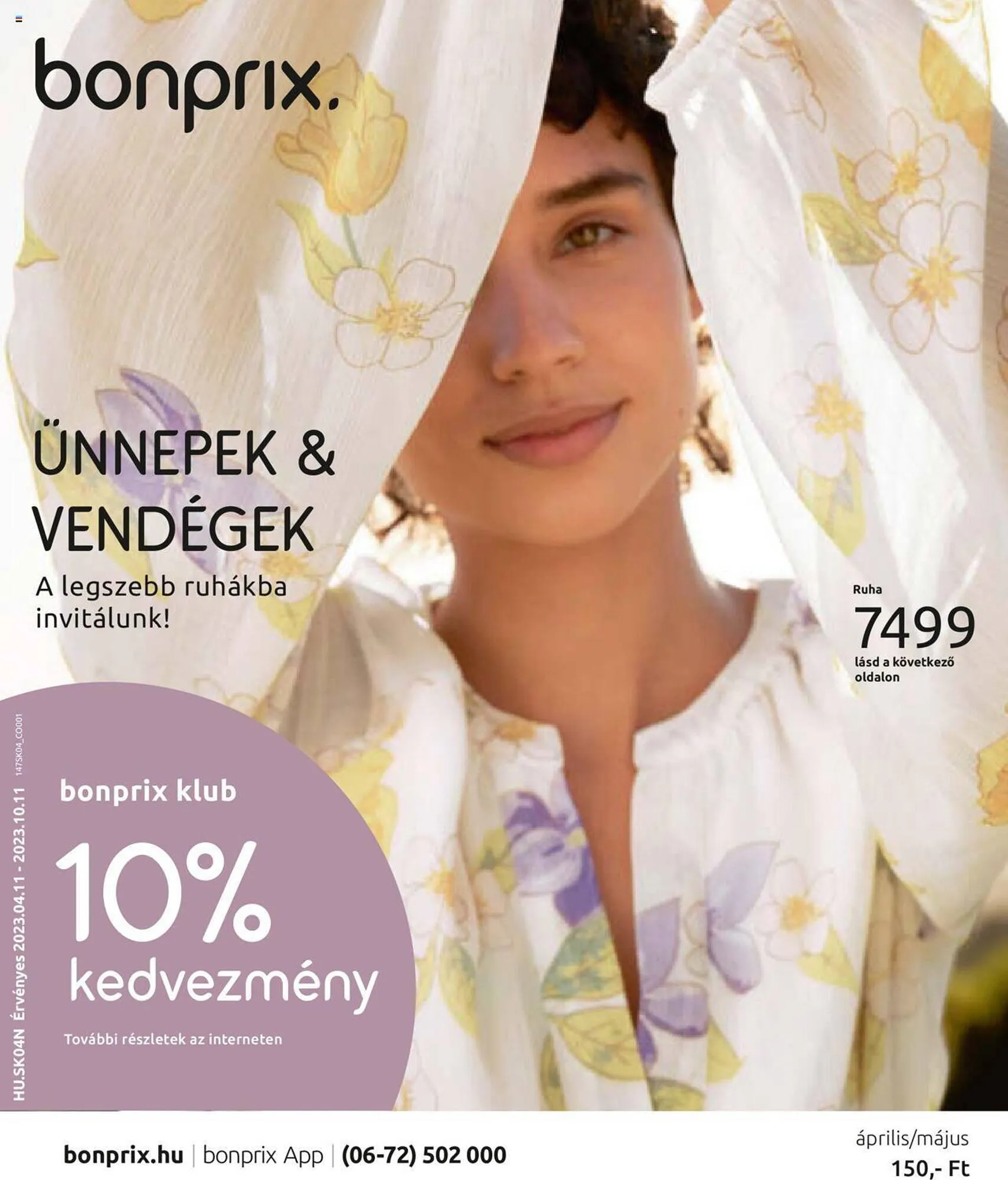 Katalógus Bonprix akciós újság április 11.-tól október 11.-ig 2023. - Oldal 1