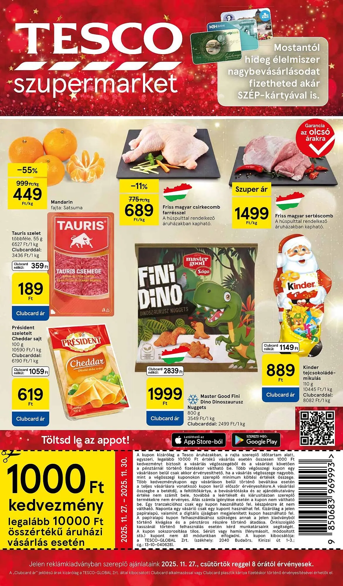 Tesco akciós újság - 1