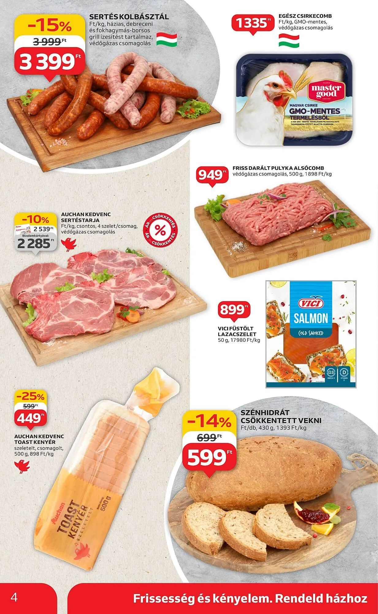 Katalógus Auchan akciós újság június 26.-tól július 2.-ig 2025. - Oldal 4