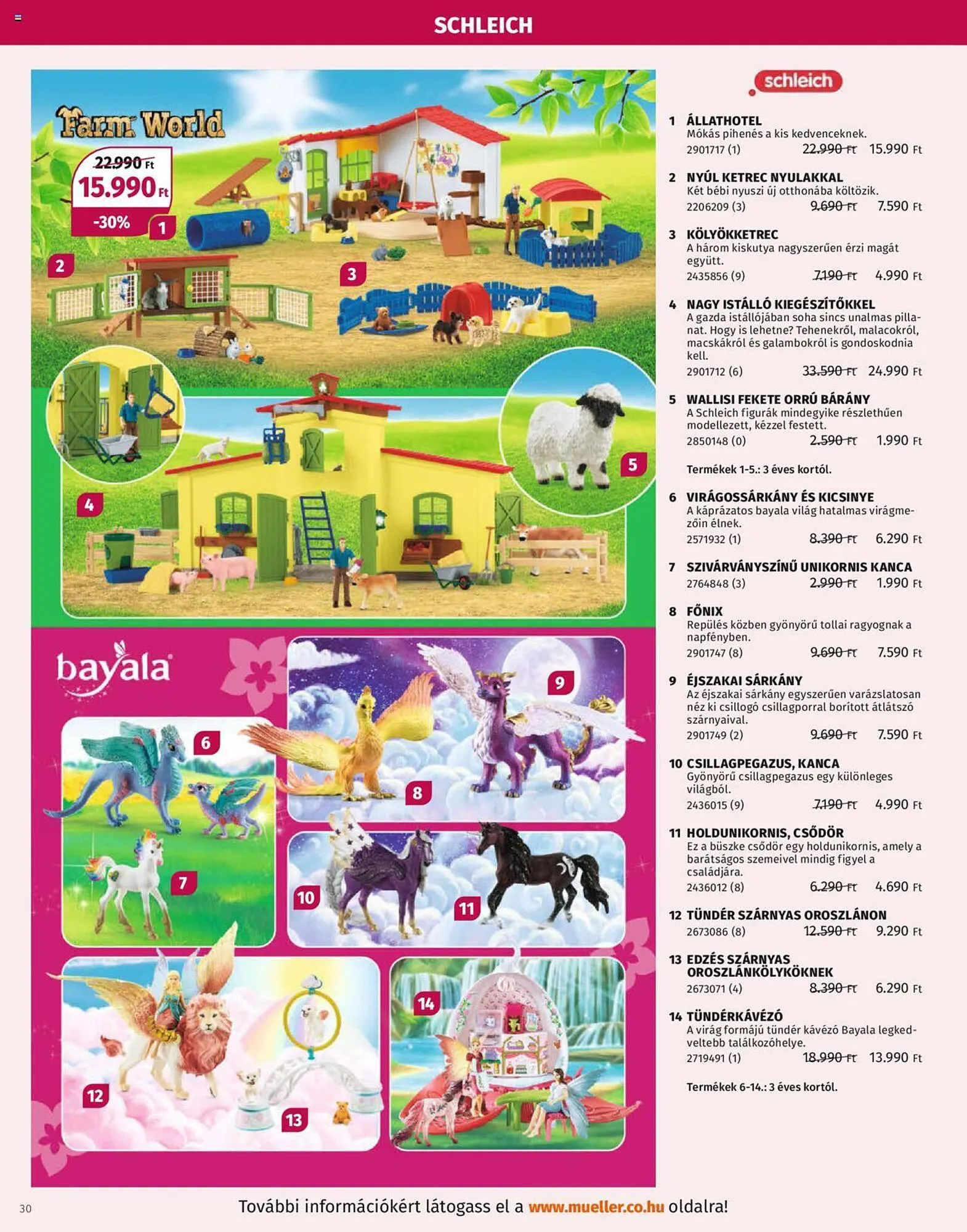 Katalógus Müller akciós újság október 30.-tól december 31.-ig 2023. - Oldal 30