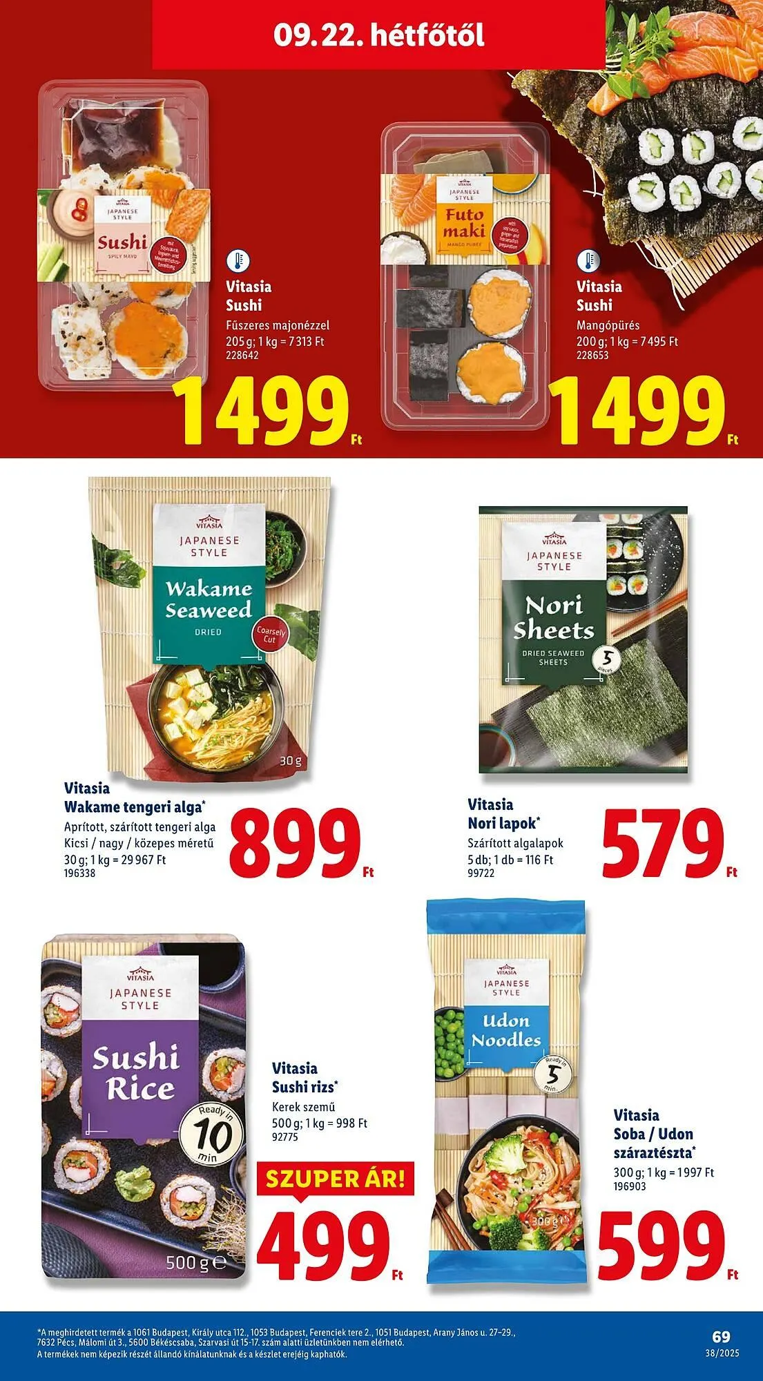 Katalógus Lidl akciós újság szeptember 11.-tól december 31.-ig 2025. - Oldal 69