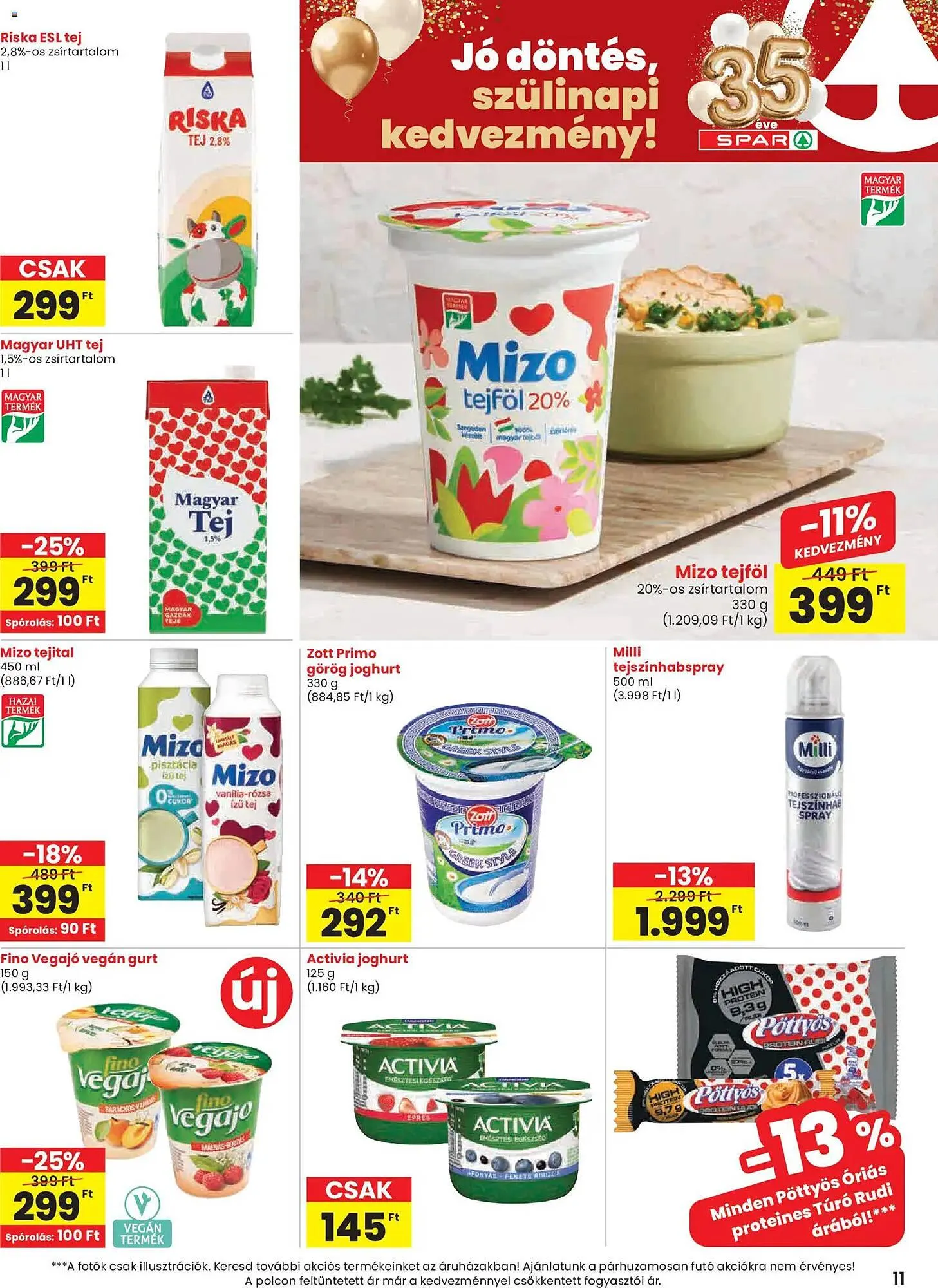 Katalógus Spar akciós újság március 19.-tól március 25.-ig 2026. - Oldal 11