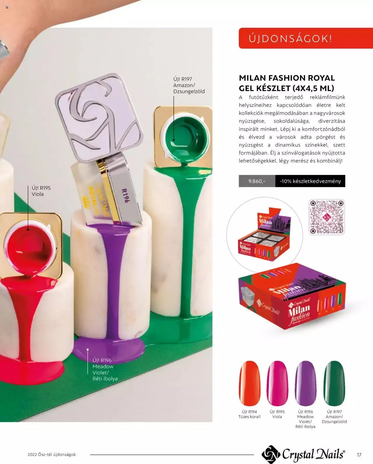Katalógus Crystal Nails - Ősz / Tél katalógus szeptember 5.-tól december 31.-ig 2023. - Oldal 17
