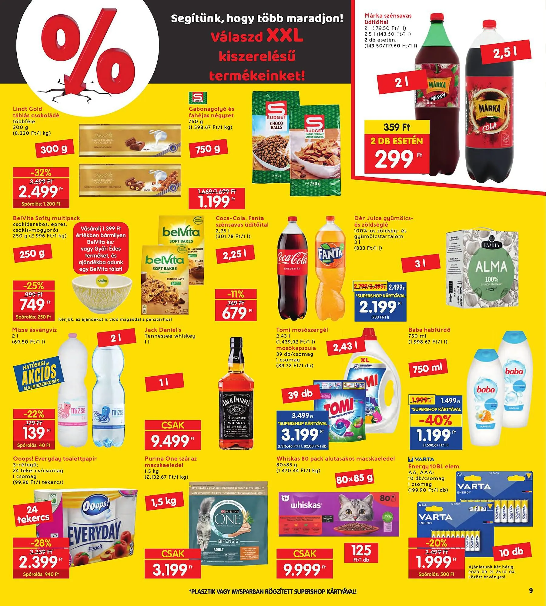 Katalógus Interspar akciós újság szeptember 21.-tól szeptember 27.-ig 2023. - Oldal 11