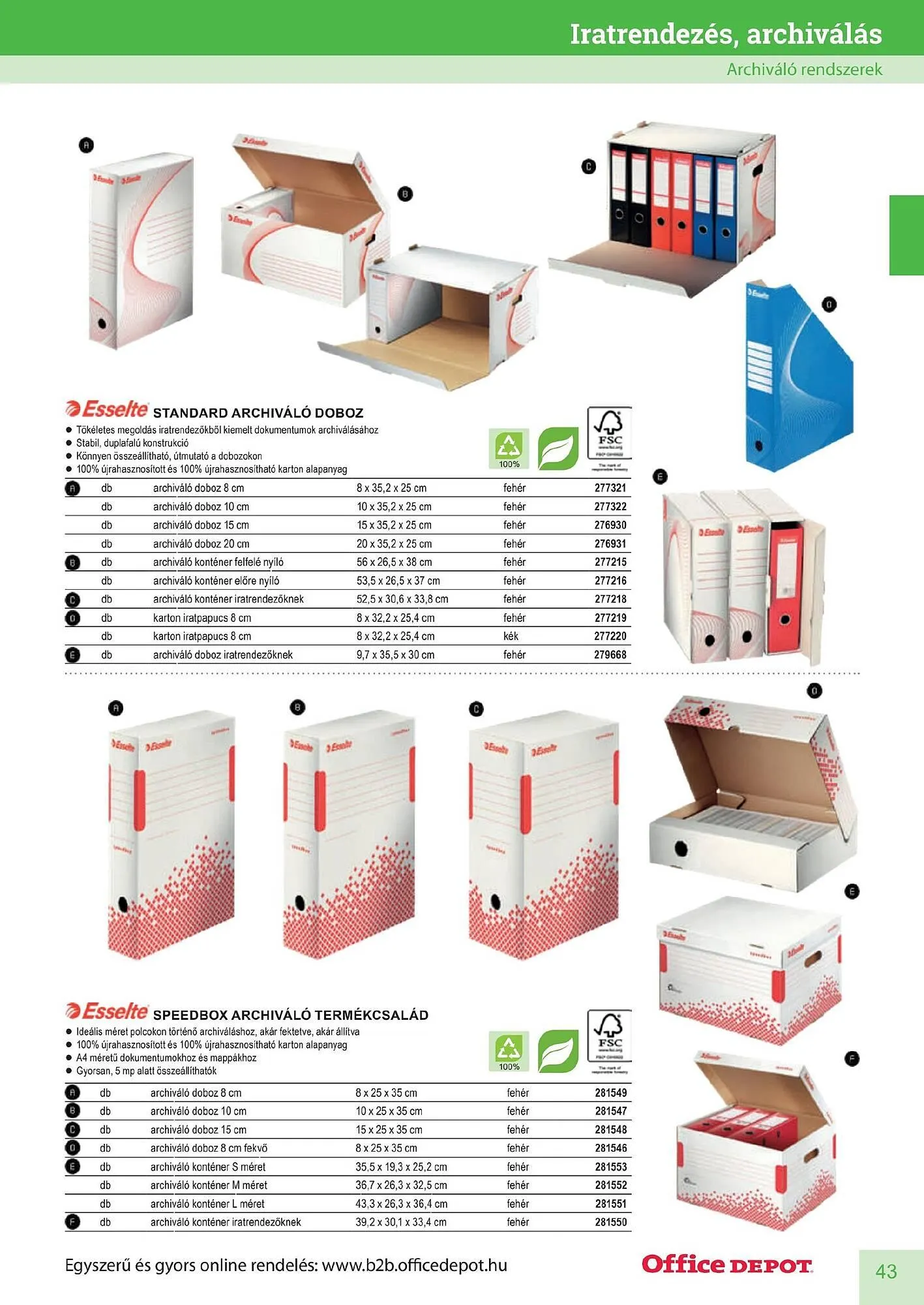 Katalógus Office Depot akciós újság május 9.-tól december 31.-ig 2026. - Oldal 43