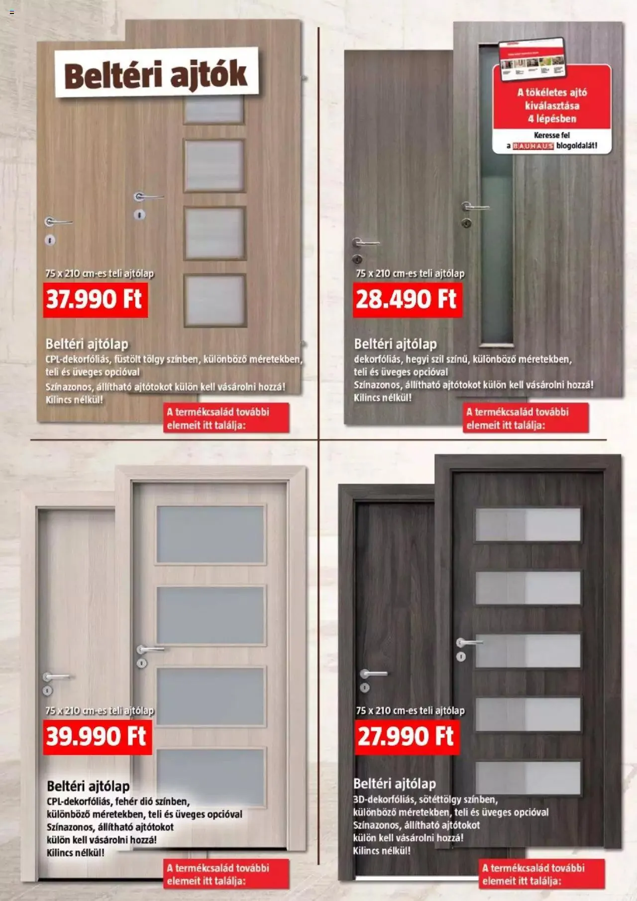 Katalógus Bauhaus - Ajtók és ablakok január 5.-tól december 31.-ig 2023. - Oldal 6
