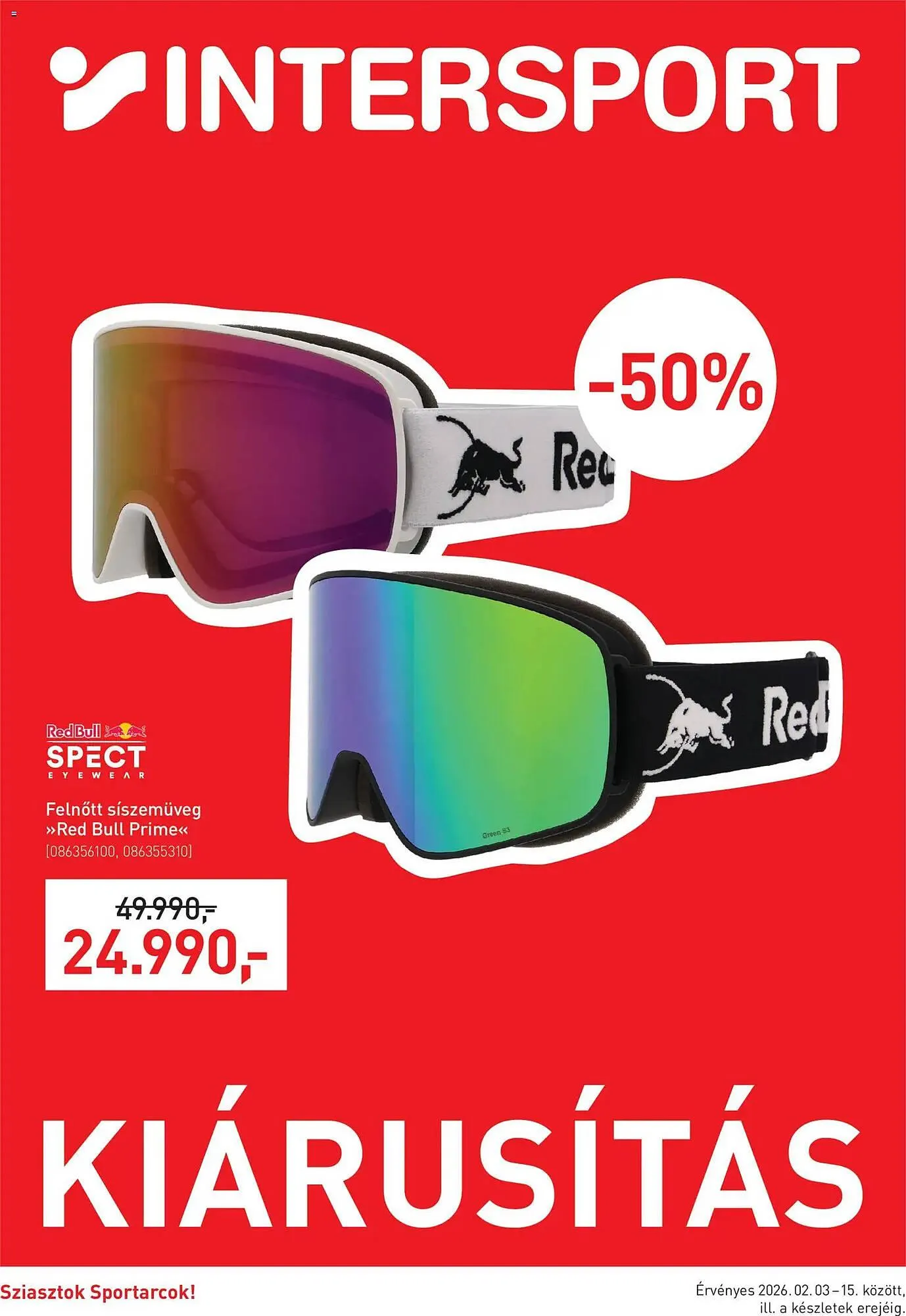 Intersport akciós újság - 1