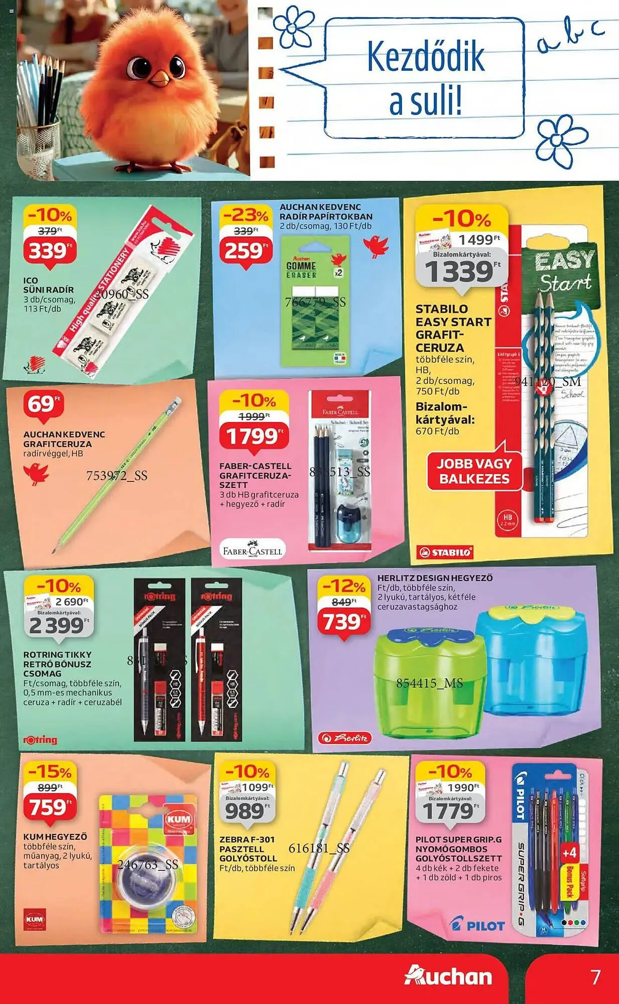 Katalógus Auchan akciós újság július 24.-tól augusztus 6.-ig 2025. - Oldal 7