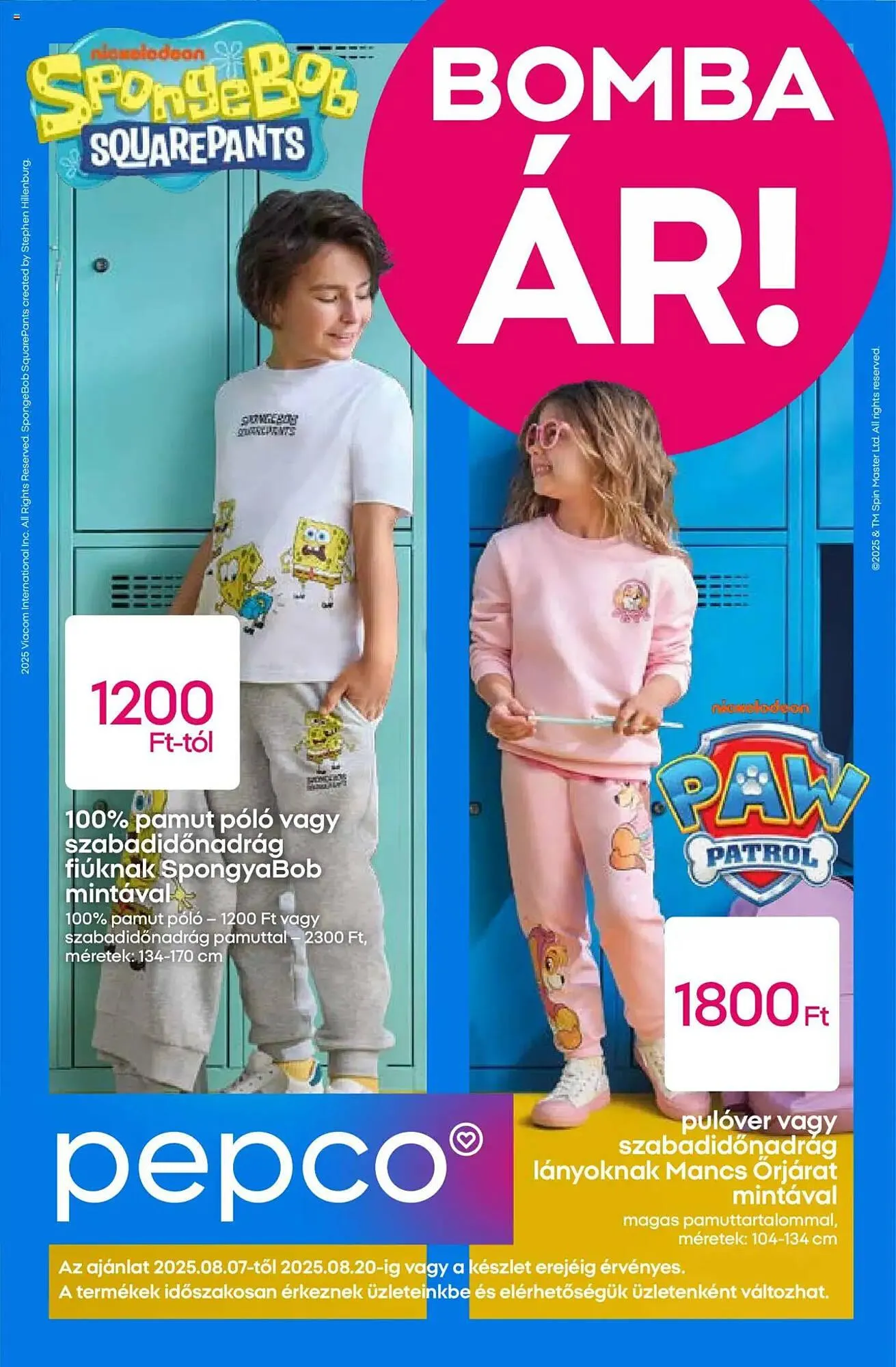 Pepco akciós újság - 1