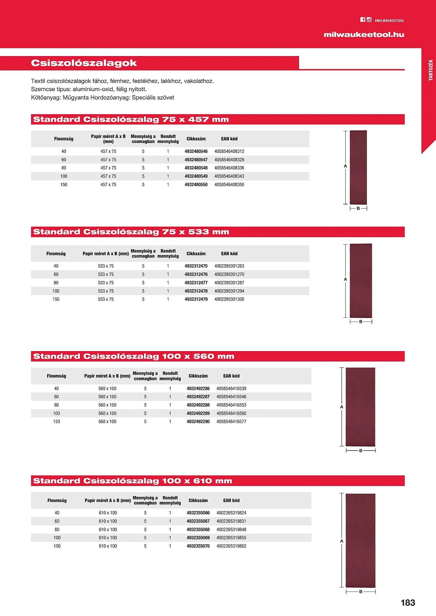 Katalógus Milwaukee akciós újság szeptember 16.-tól december 31.-ig 2025. - Oldal 183
