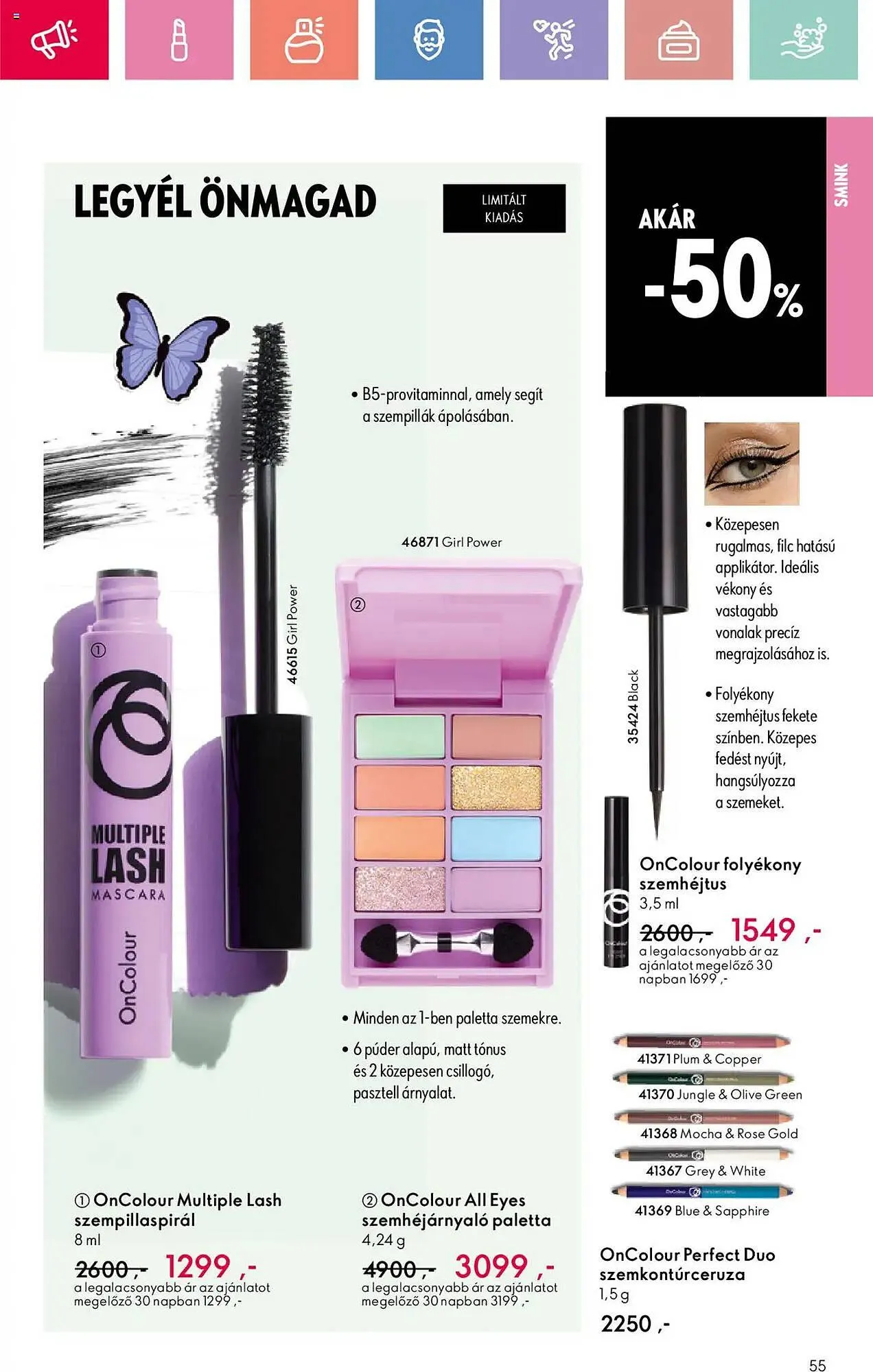 Katalógus Oriflame akciós újság március 23.-tól április 12.-ig 2025. - Oldal 55