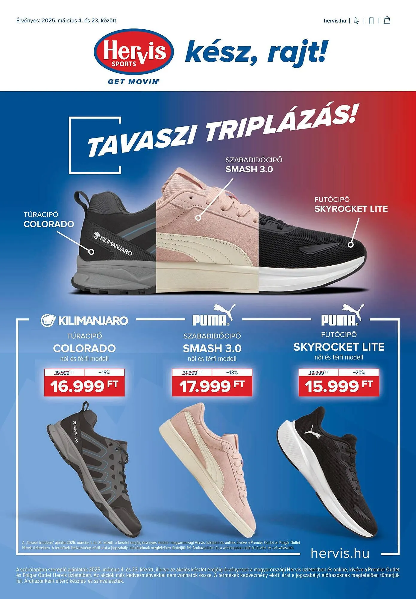 Hervis akciós újság - 1