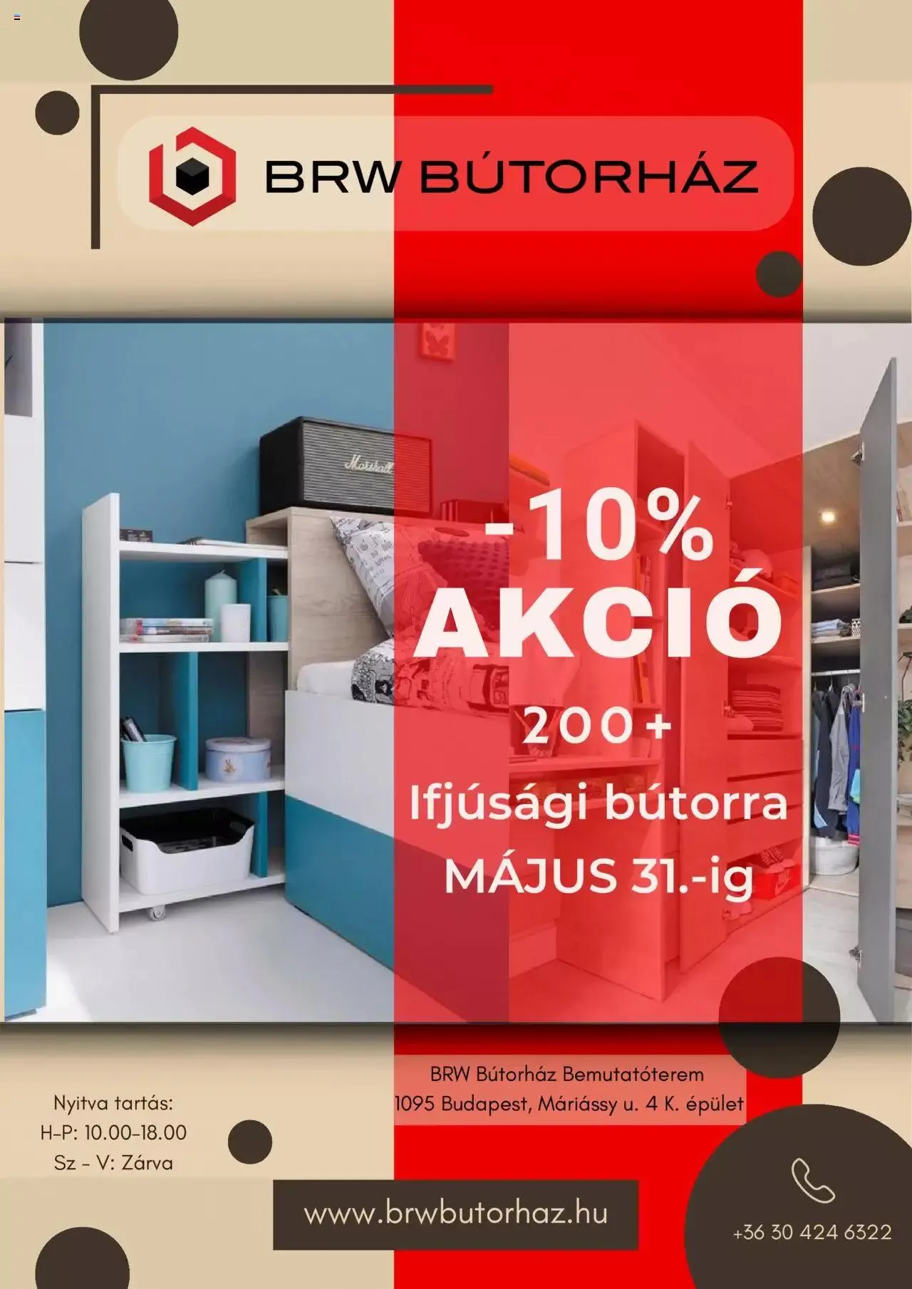 Katalógus Katalógus Black Red White bútor május 16.-tól május 31.-ig 2024. - Oldal 1