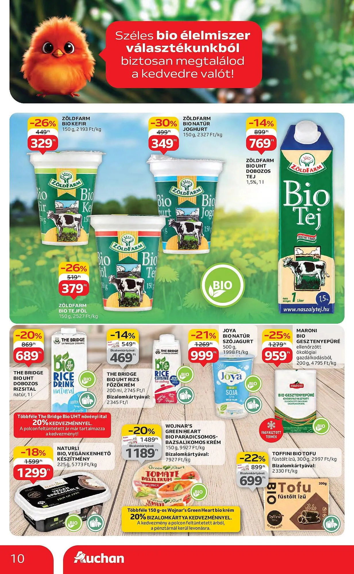 Katalógus Auchan akciós újság július 31.-tól augusztus 6.-ig 2025. - Oldal 10