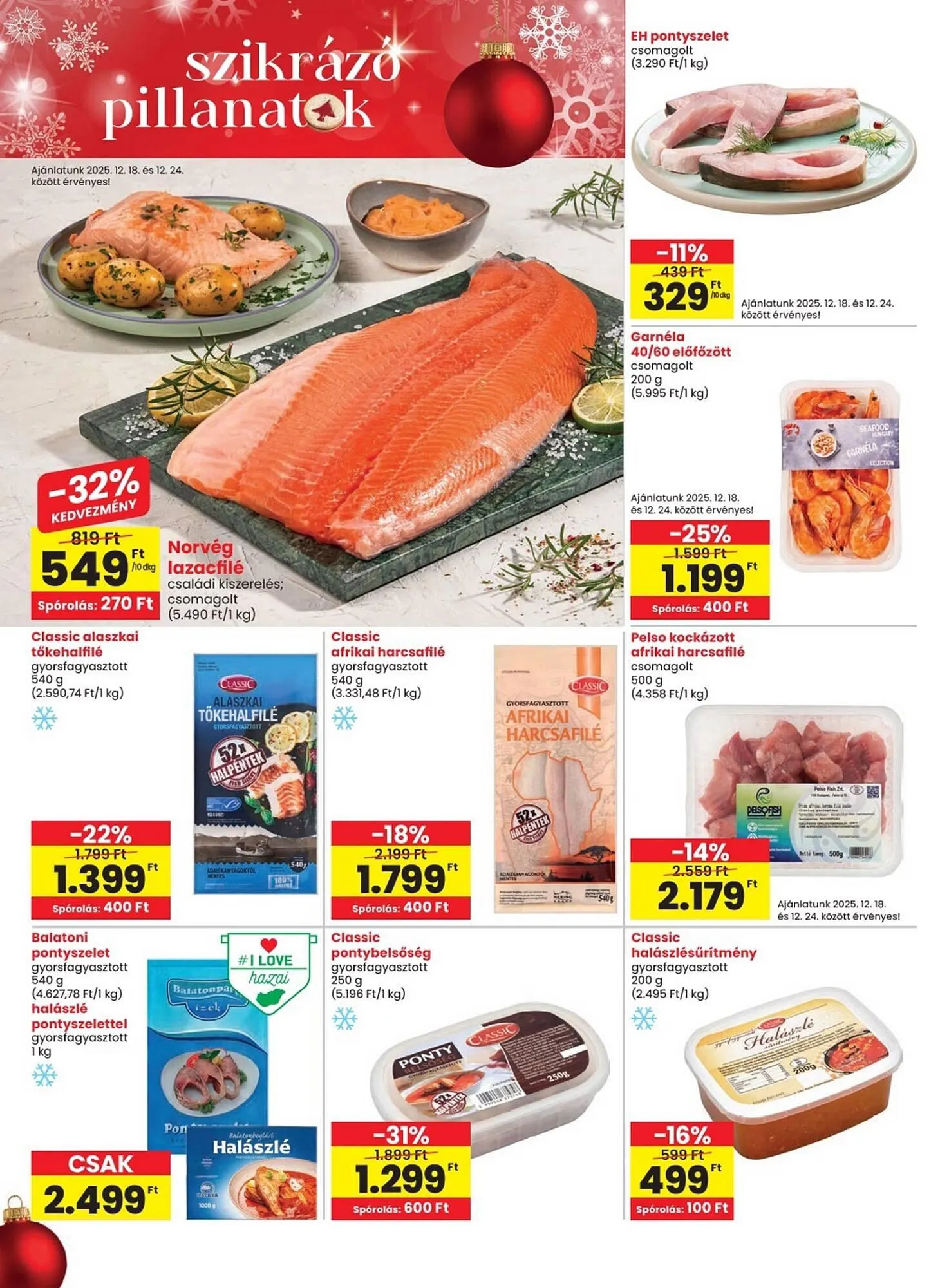 Katalógus Spar akciós újság december 18.-tól december 27.-ig 2025. - Oldal 10