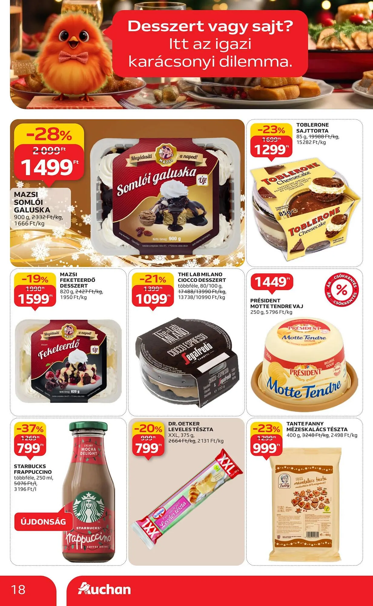 Katalógus Auchan akciós újság november 20.-tól december 24.-ig 2025. - Oldal 18