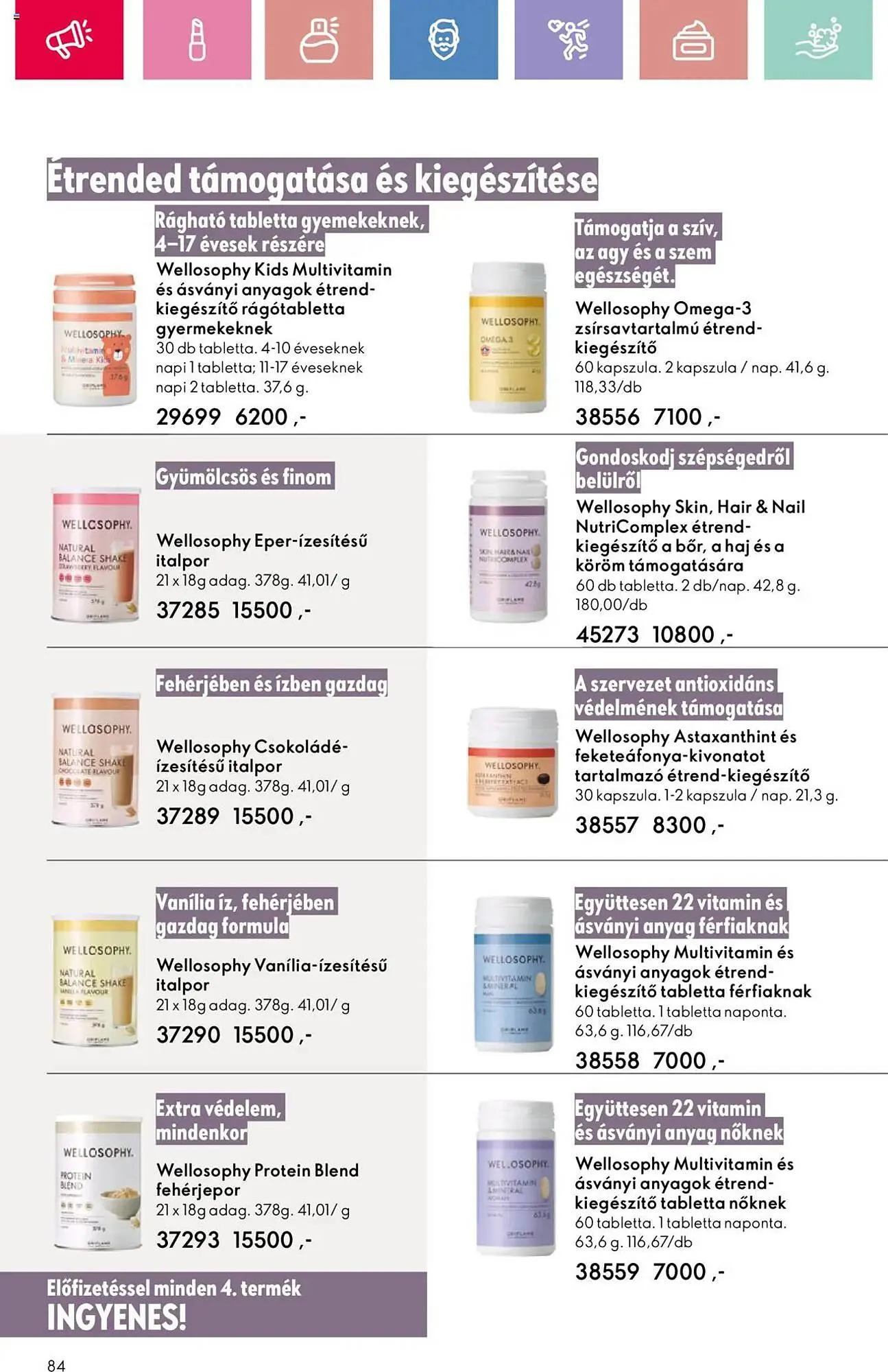 Katalógus Oriflame akciós újság április 13.-tól május 3.-ig 2025. - Oldal 84