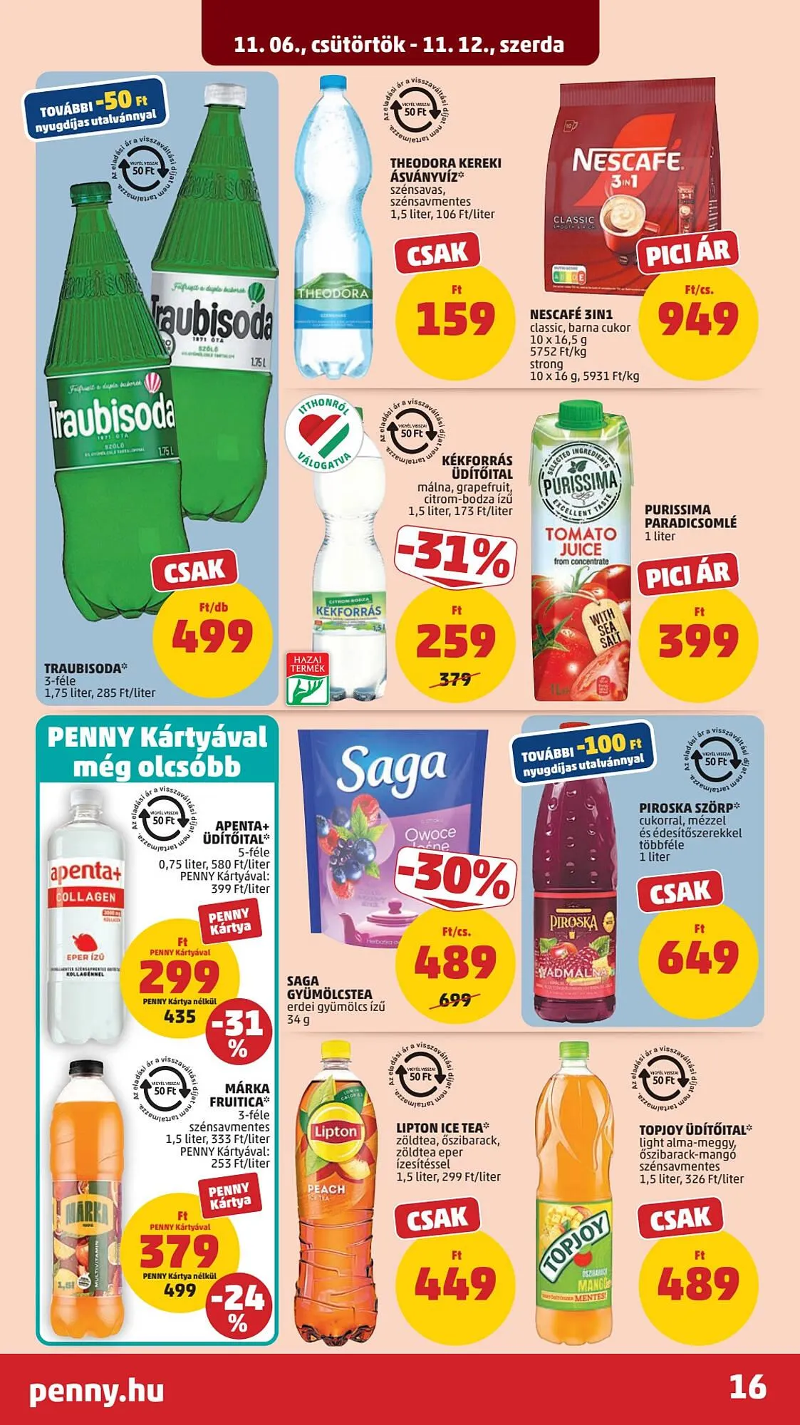 Katalógus PENNY akciós újság november 6.-tól november 12.-ig 2025. - Oldal 20