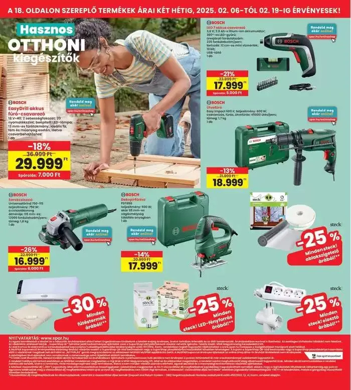 Katalógus Széles választék az ajánlatokból február 6.-tól február 12.-ig 2025. - Oldal 18