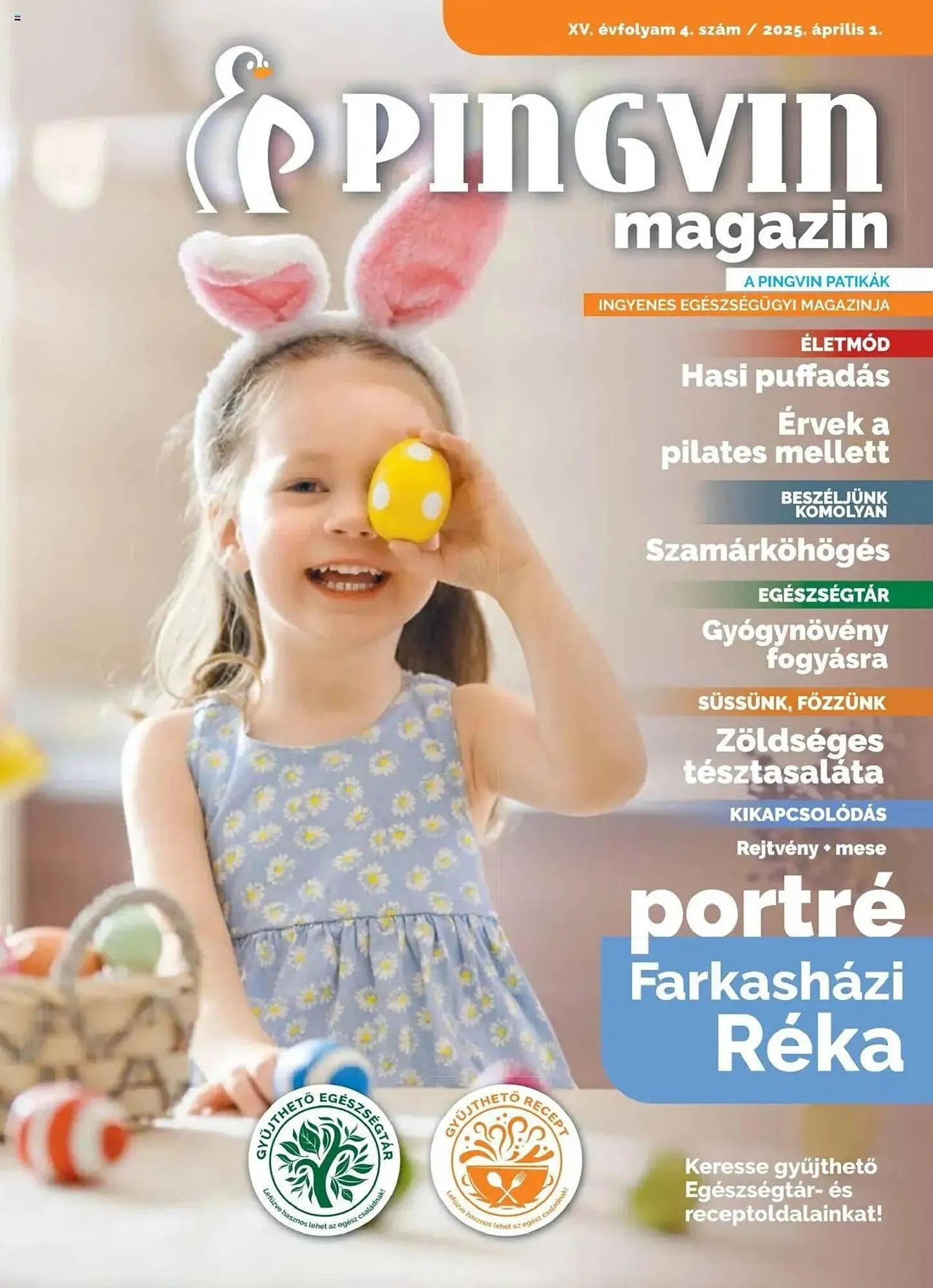 Katalógus Pingvin Patika akciós újság április 1.-tól április 30.-ig 2025. - Oldal 1