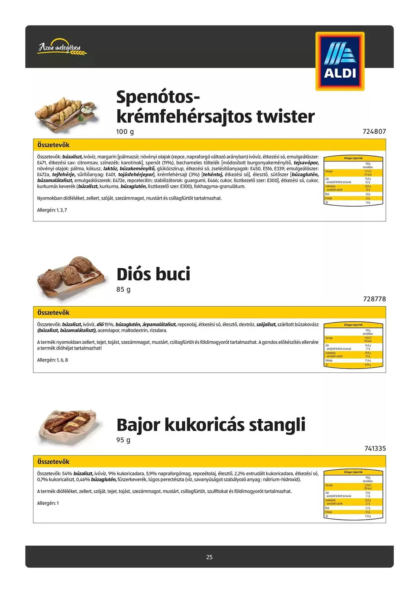 Katalógus ALDI akciós újság január 30.-tól február 13.-ig 2025. - Oldal 25