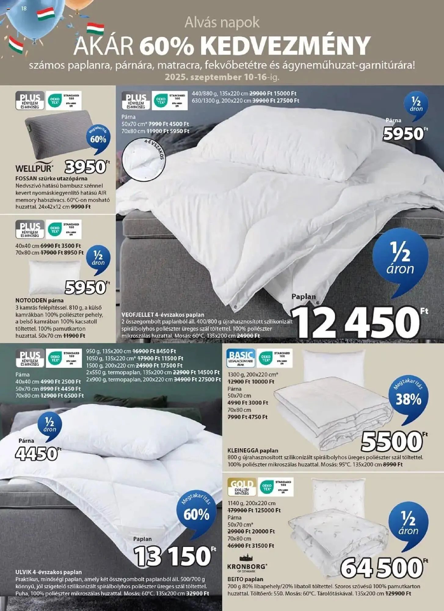 Katalógus JYSK akciós újság szeptember 10.-tól október 14.-ig 2025. - Oldal 18